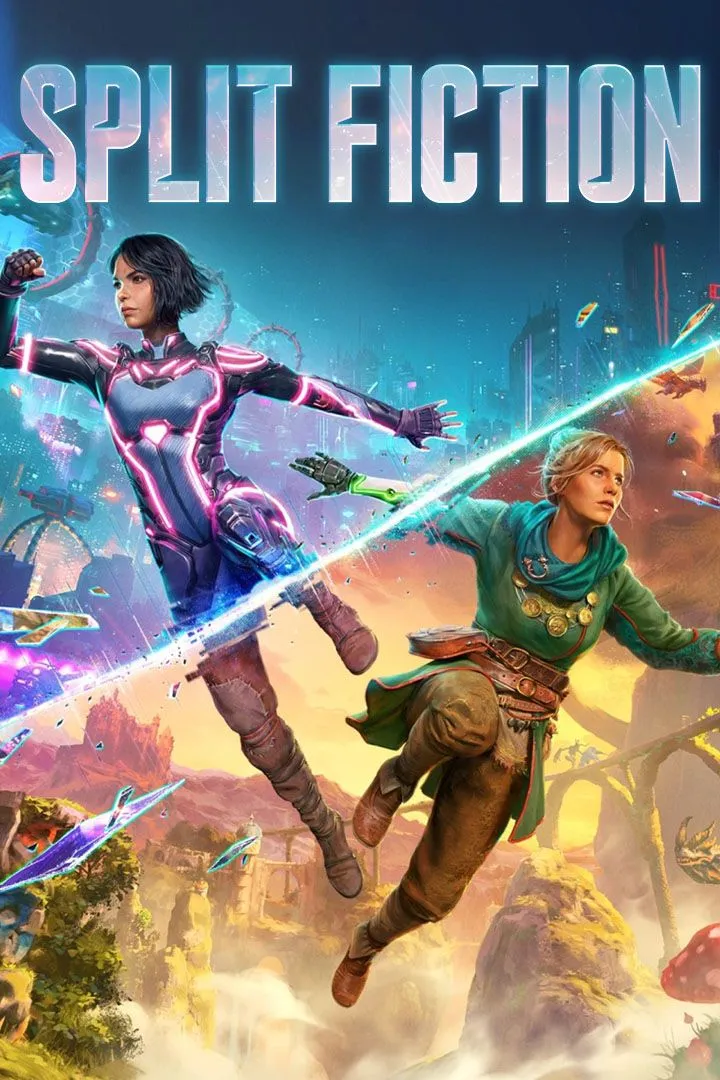 Bìa game Split Fiction, tựa game co-op thành công của EA