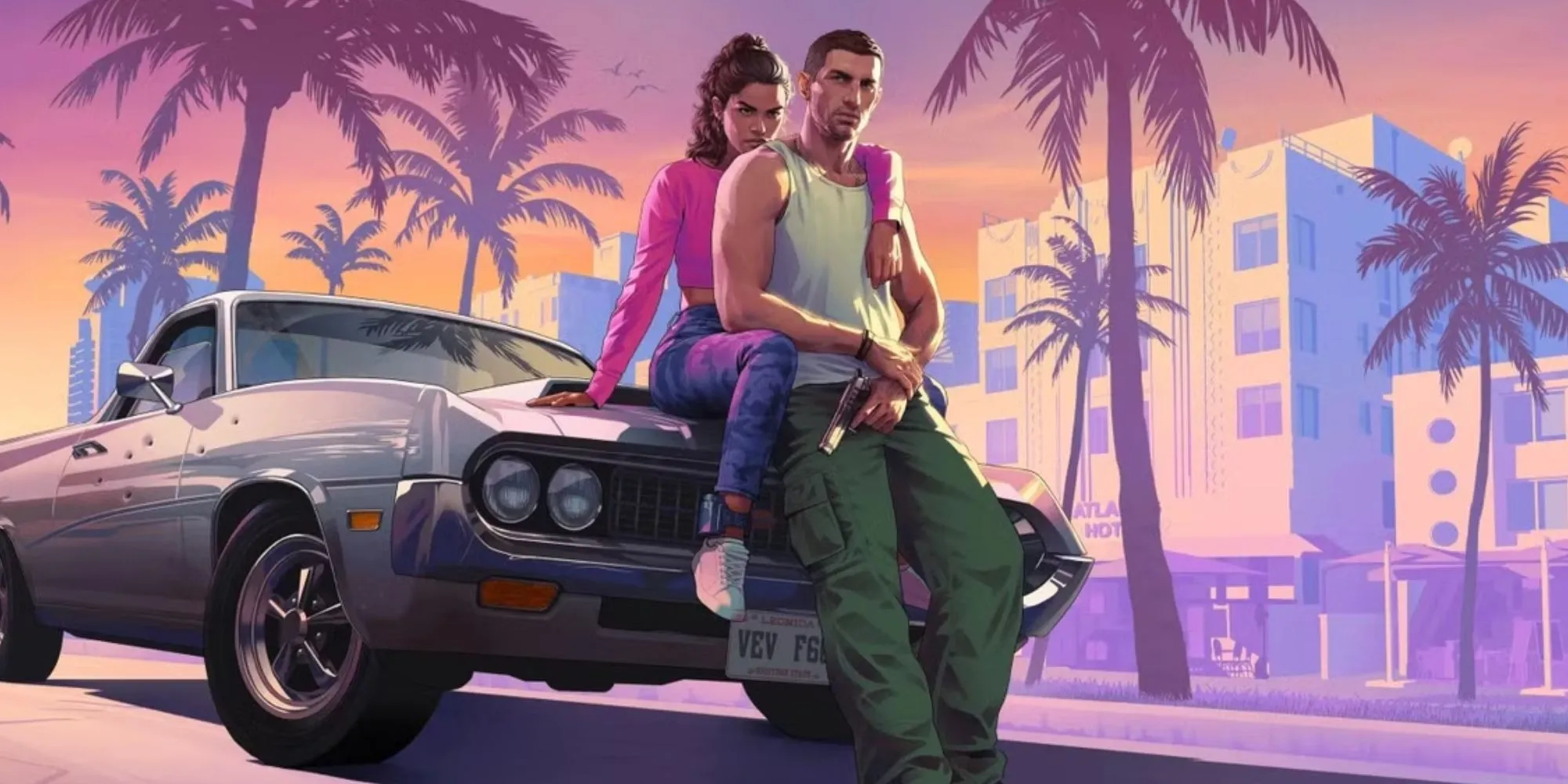Biểu tượng logo Grand Theft Auto 6 - Tựa game bị hoãn phát hành đến 2026
