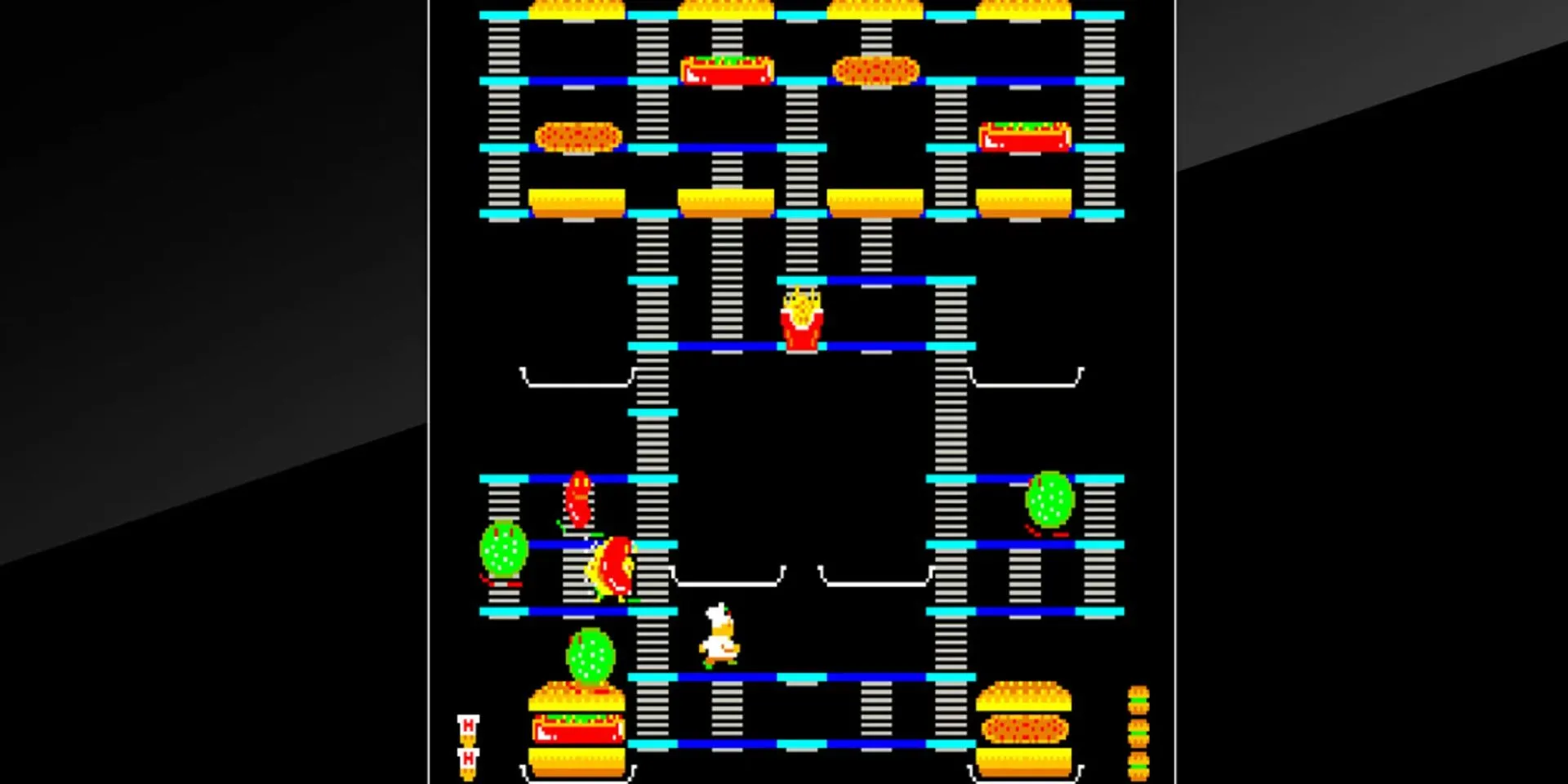 Burger Time gameplay