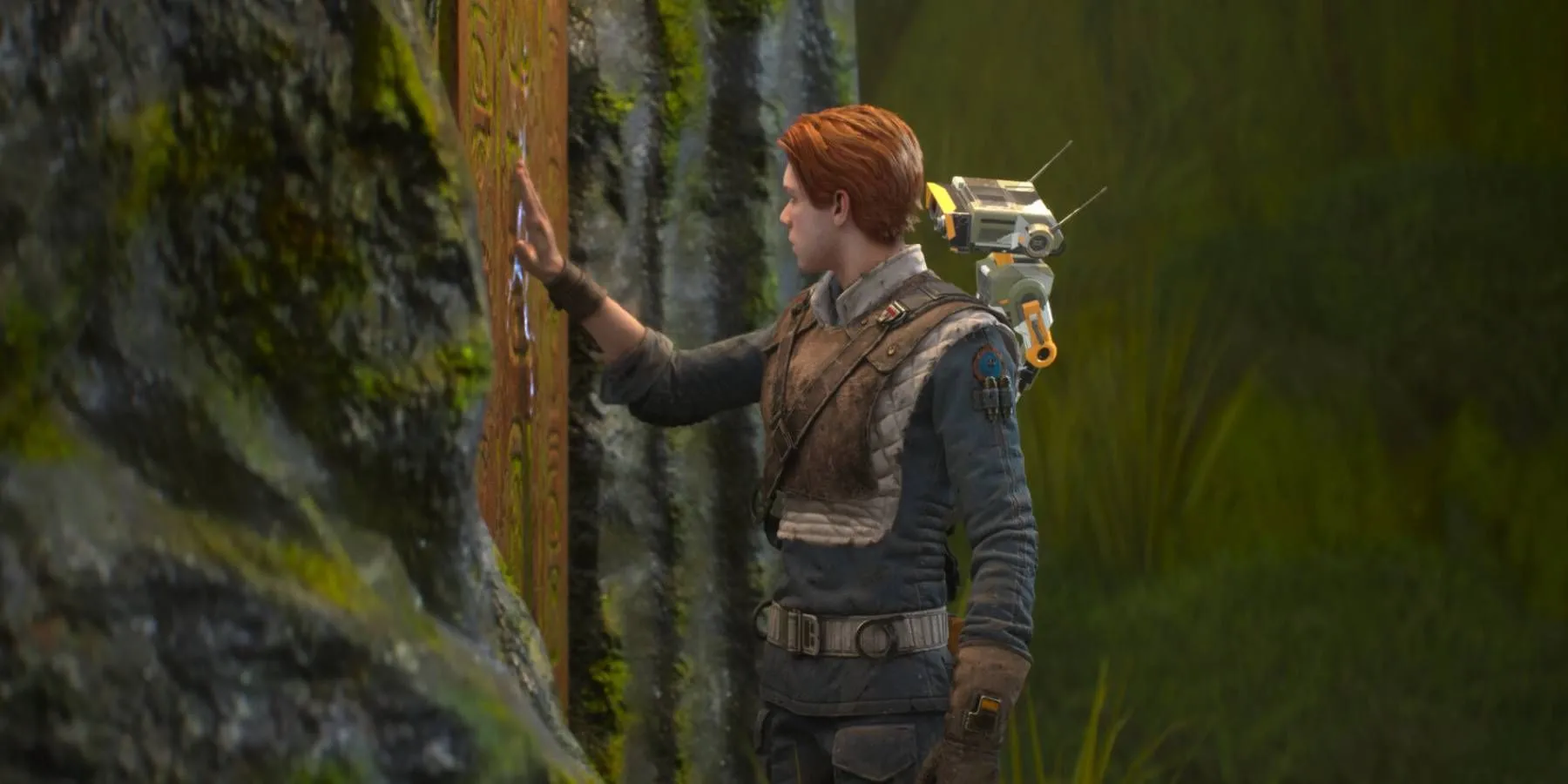 Cal Kestis sử dụng khả năng ngoại cảm trong Star Wars Jedi Fallen Order