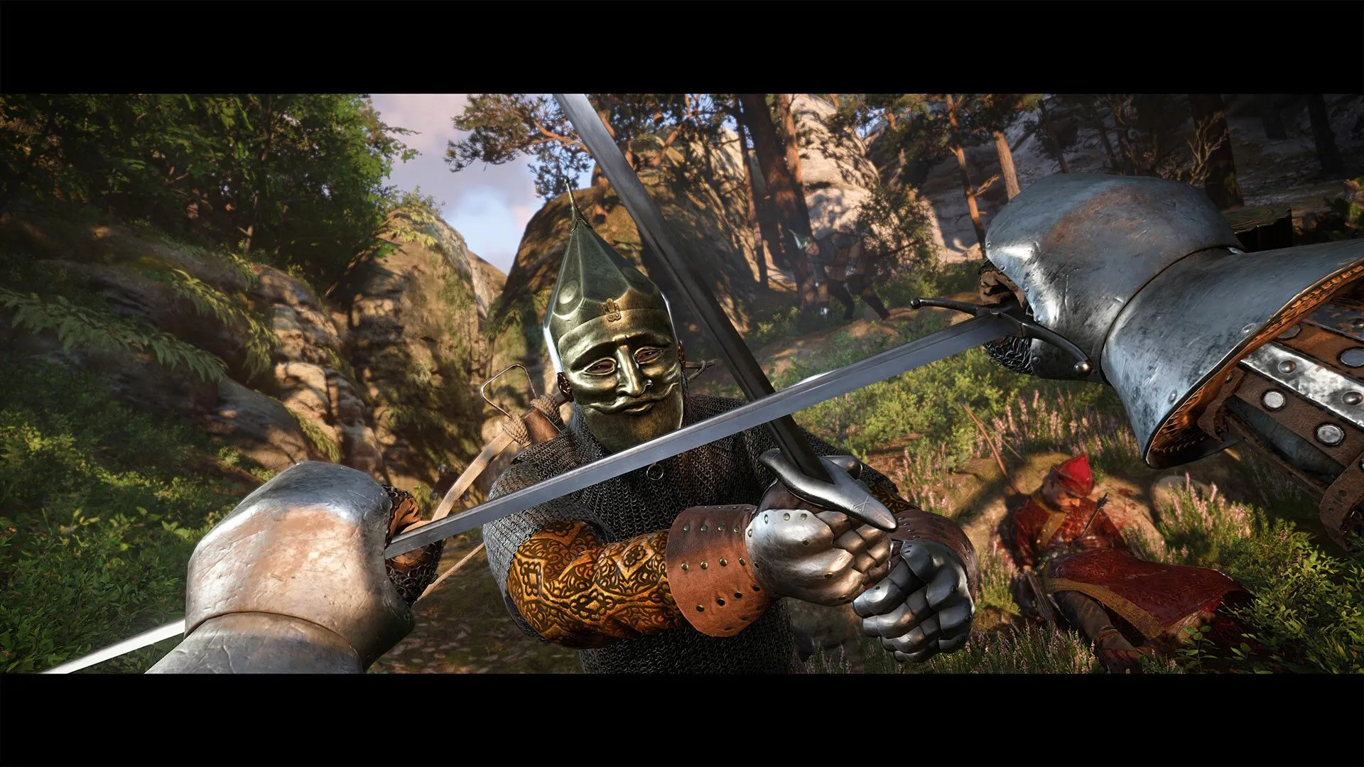 Cảnh chiến đấu trong game Kingdom Come Deliverance 2