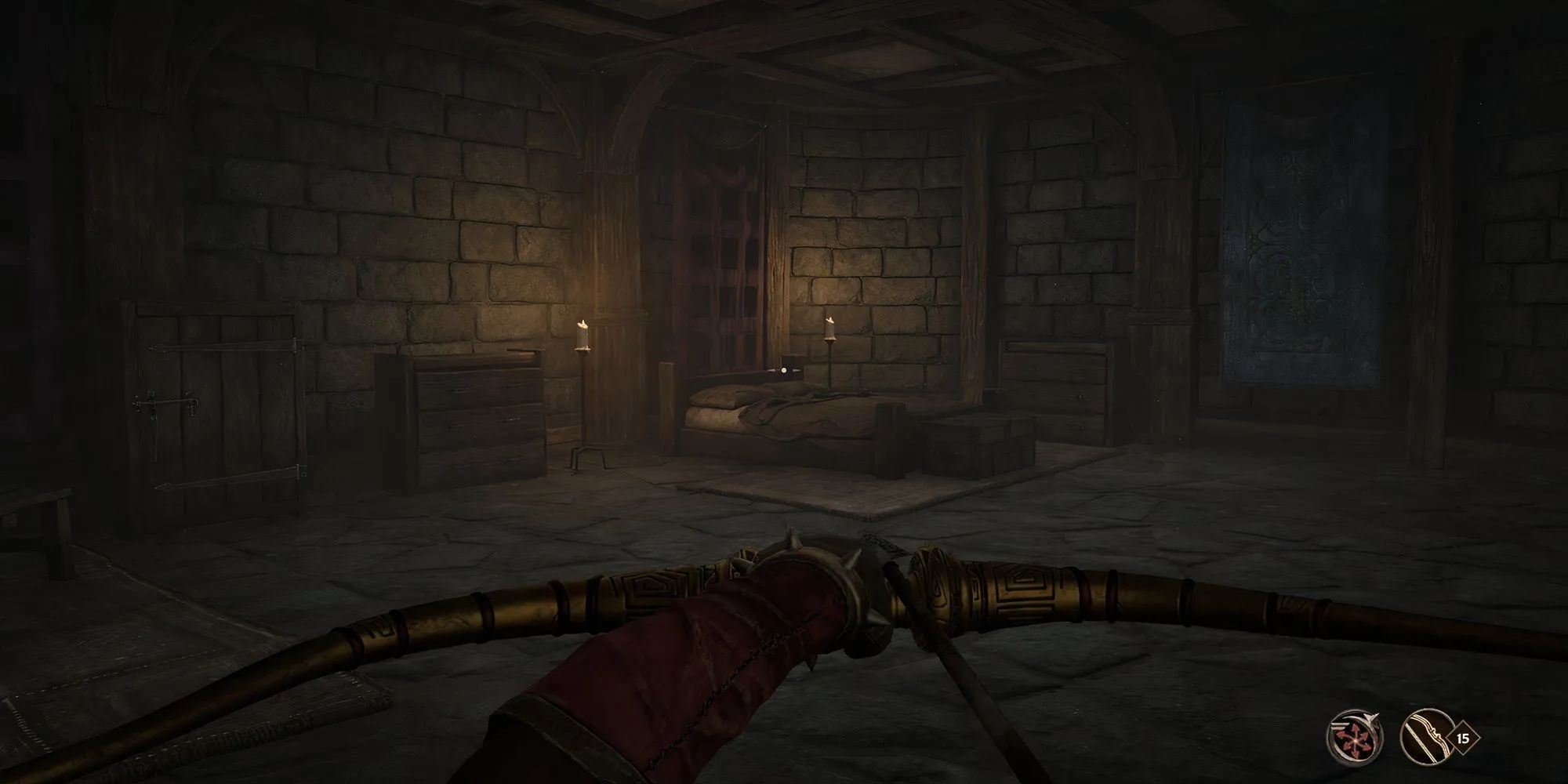 Chân dung Rufio, mục tiêu ám sát đầu tiên cho nhiệm vụ A Knife in the Dark của Dark Brotherhood trong Oblivion Remastered.