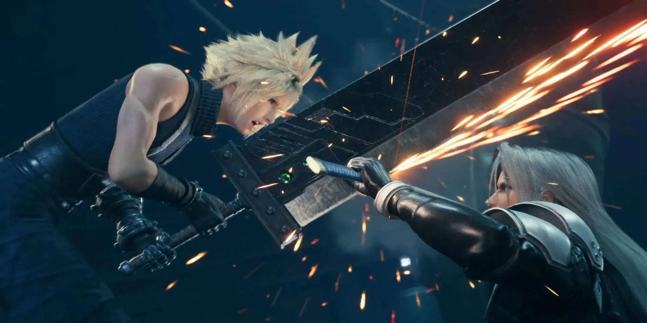 Cloud và Sephiroth trong Final Fantasy 7 Remake, minh họa cho bản port trên Switch 2
