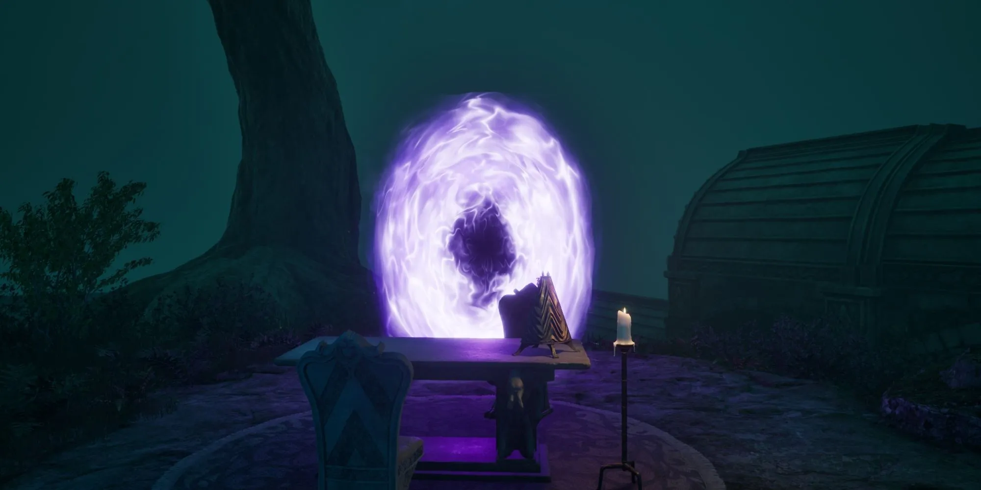 Cổng dịch chuyển để quay lại Cyrodiil từ Shivering Isles