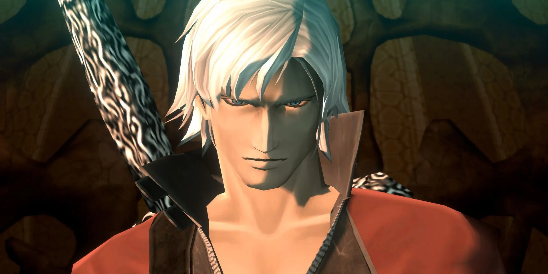 Dante từ Devil May Cry trong giao diện chiến đấu của Shin Megami Tensei 3 Nocturne HD Remaster