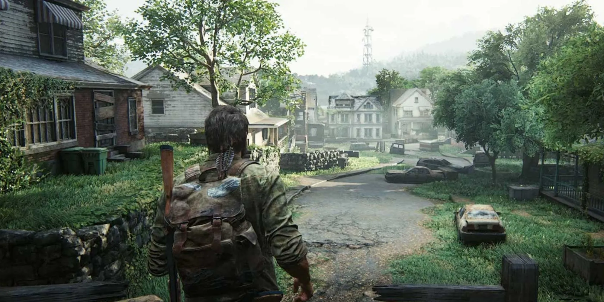 Dạo bước qua một thị trấn hoang tàn trong The Last of Us Part 1