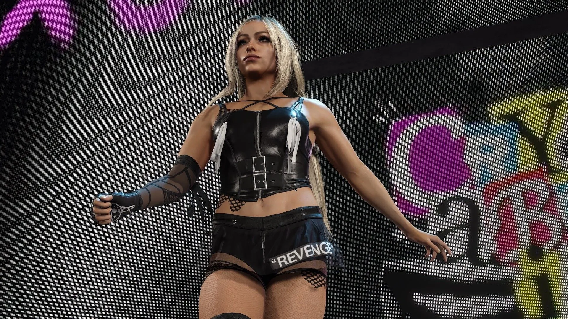 Đồ họa chân thực thể hiện không khí sàn đấu WWE 2K25