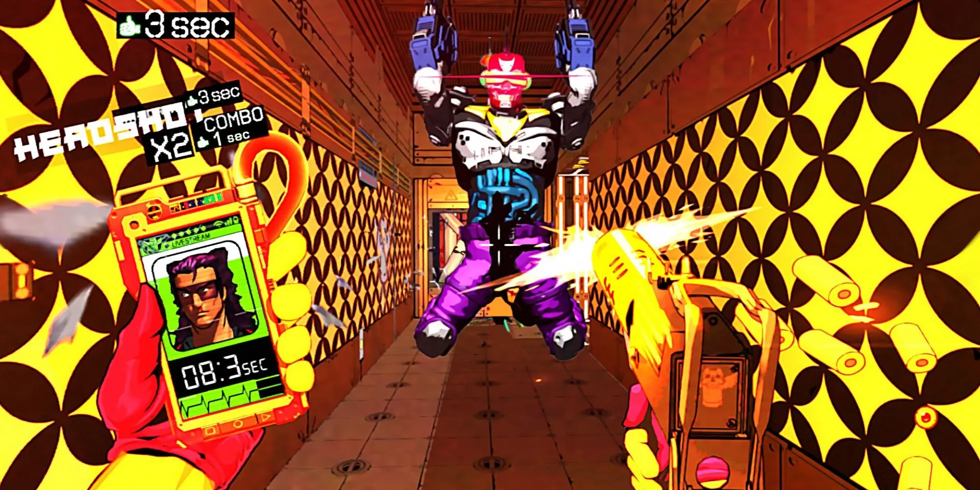 Gameplay gây nghiện của Mullet Madjack