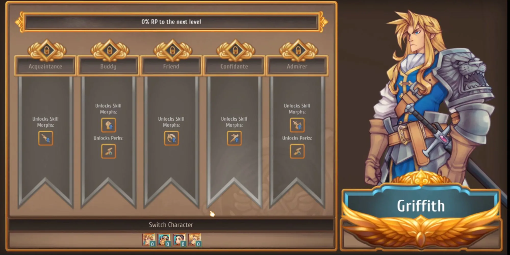 hai nhân vật trò chuyện trong game Regalia Of Men and Monarchs