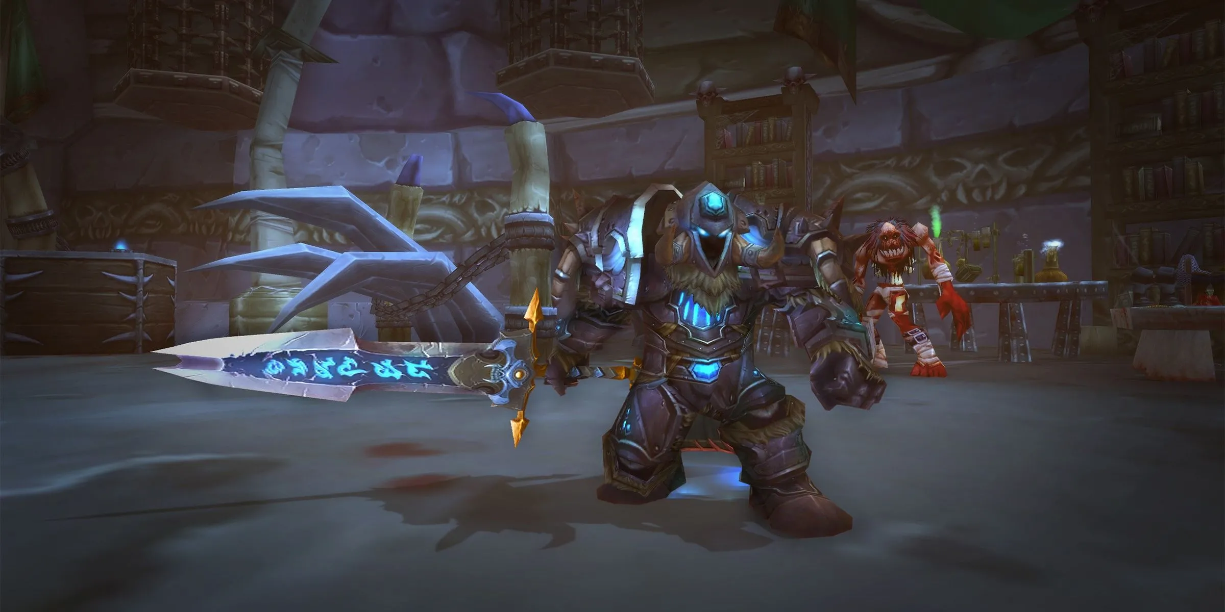 Hình ảnh Blood Death Knight trong World of Warcraft: Wrath of the Lich King Classic