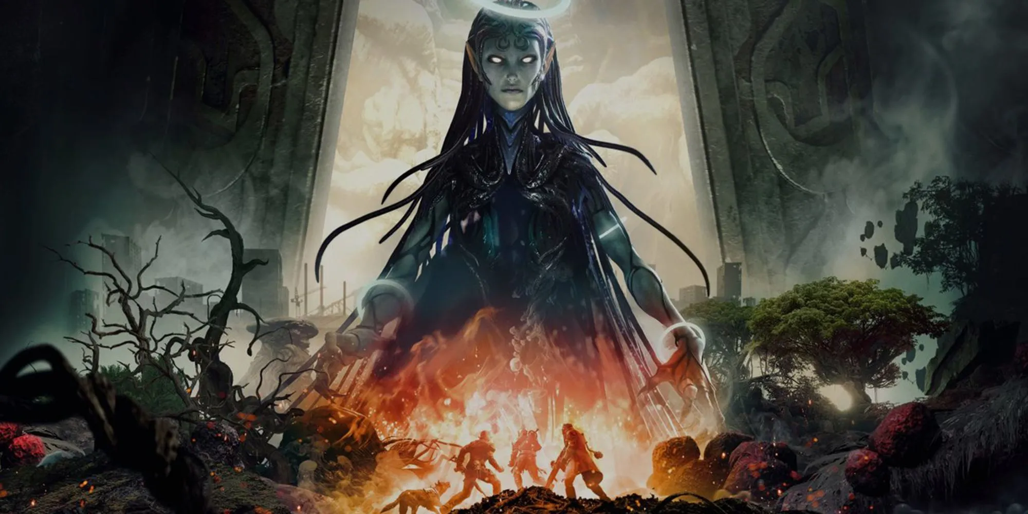 Hình ảnh chiến đấu trong game Remnant 2, tựa Soulslike co-op hay