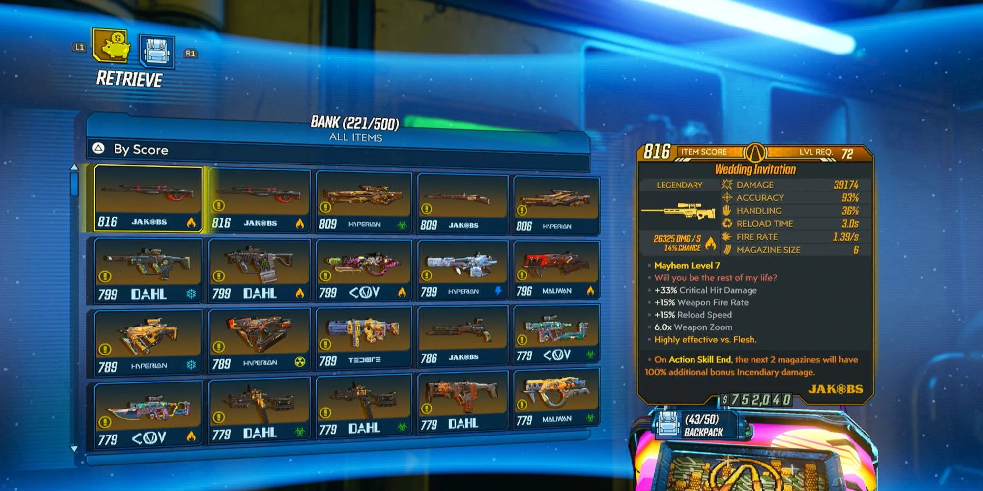 Kho vũ khí khổng lồ trong Borderlands 3, minh chứng cho sự đa dạng