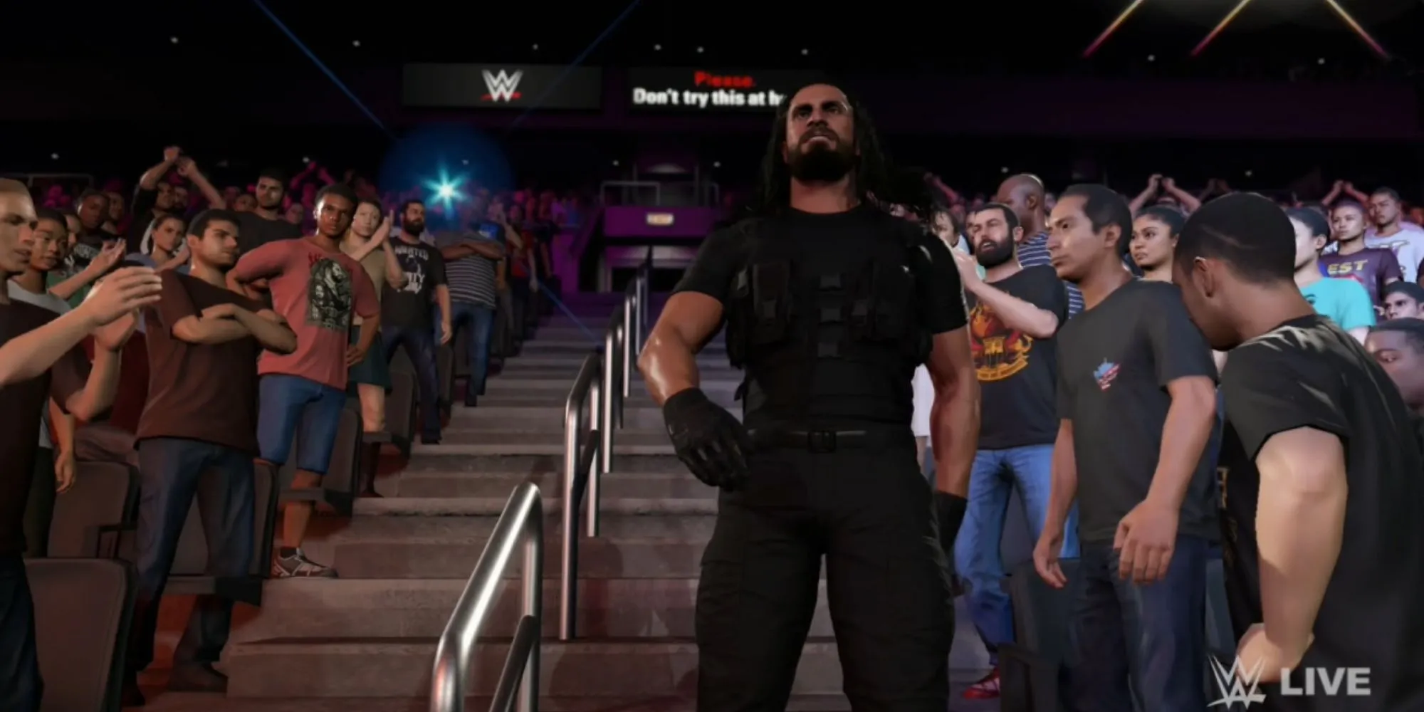 Màn ra mắt ấn tượng của Seth Rollins trong game WWE 2K25