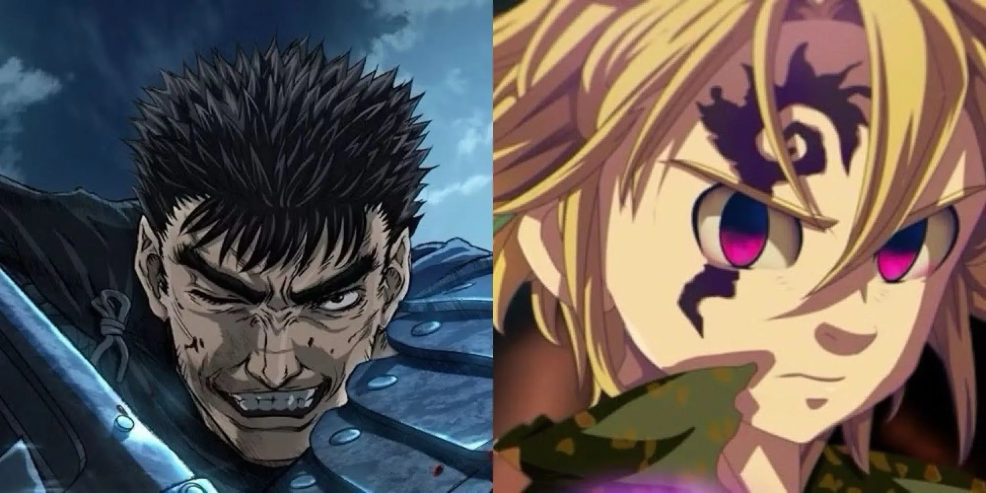 MELIODAS AND GUTS