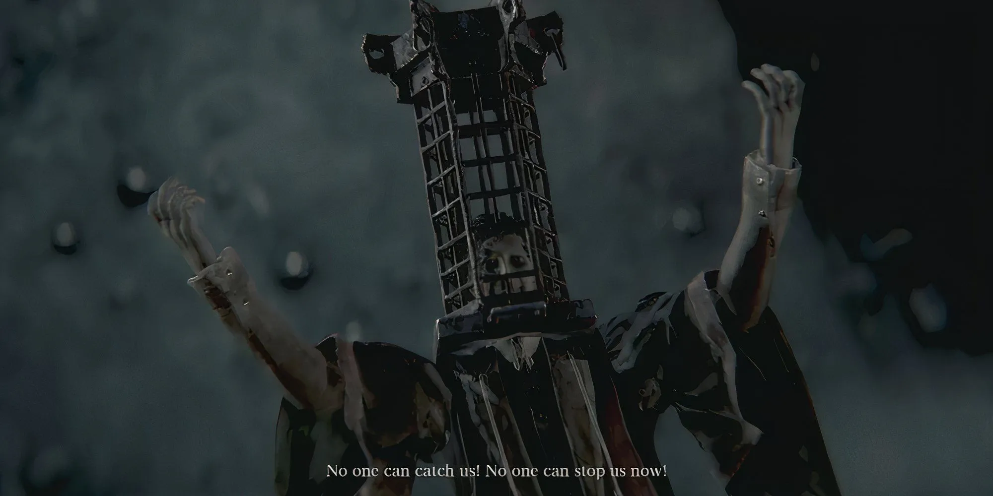 Micolash, Chủ Nhân Ác Mộng (Host of the Nightmare) trong Bloodborne, một boss nhiều phase gây ức chế