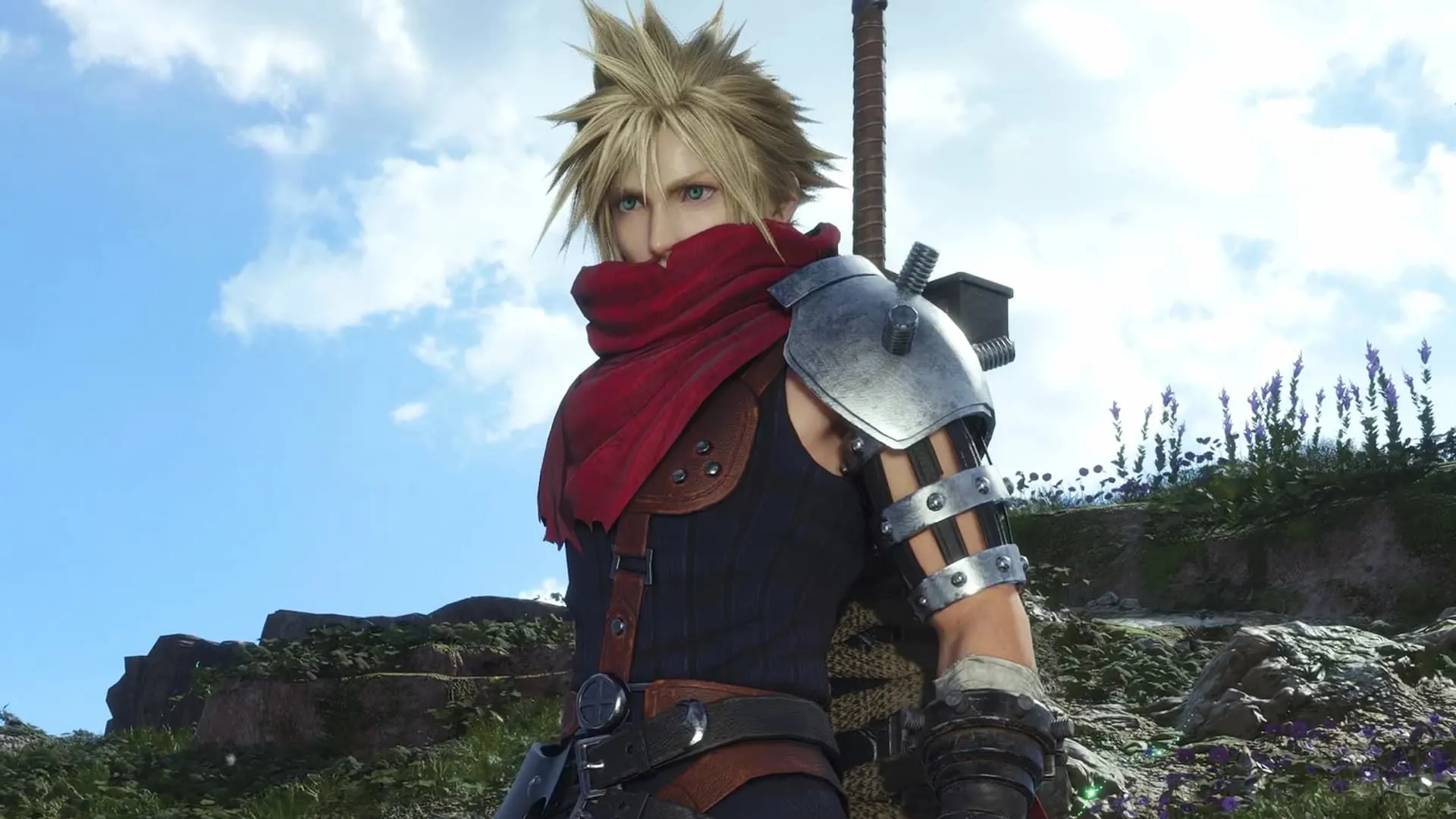 Mod Cloud trong trang phục Kingdom Hearts trong Final Fantasy 7 Rebirth