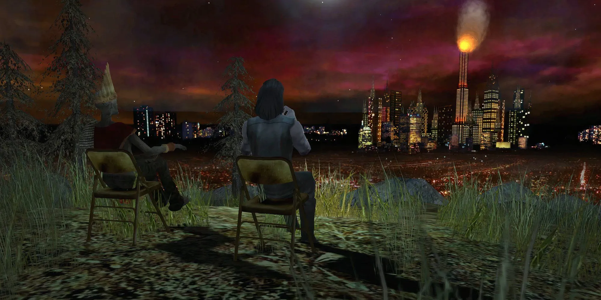 Một cảnh cháy nổ hoành tráng kết thúc trong Vampire The Masquerade - Bloodlines