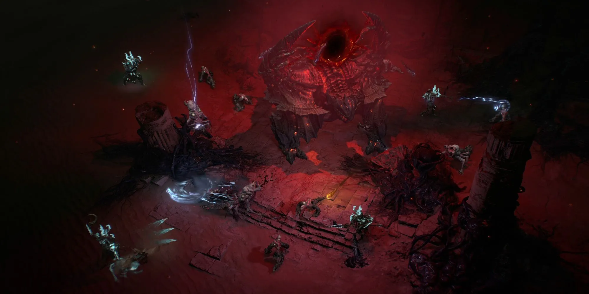 Một cảnh trong game Diablo 4