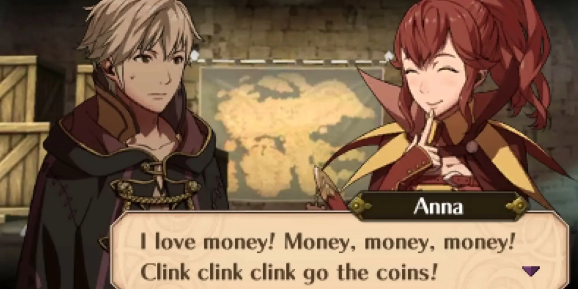 một cặp đôi trong Fire Emblem Awakening cạnh nhau trên chiến trường