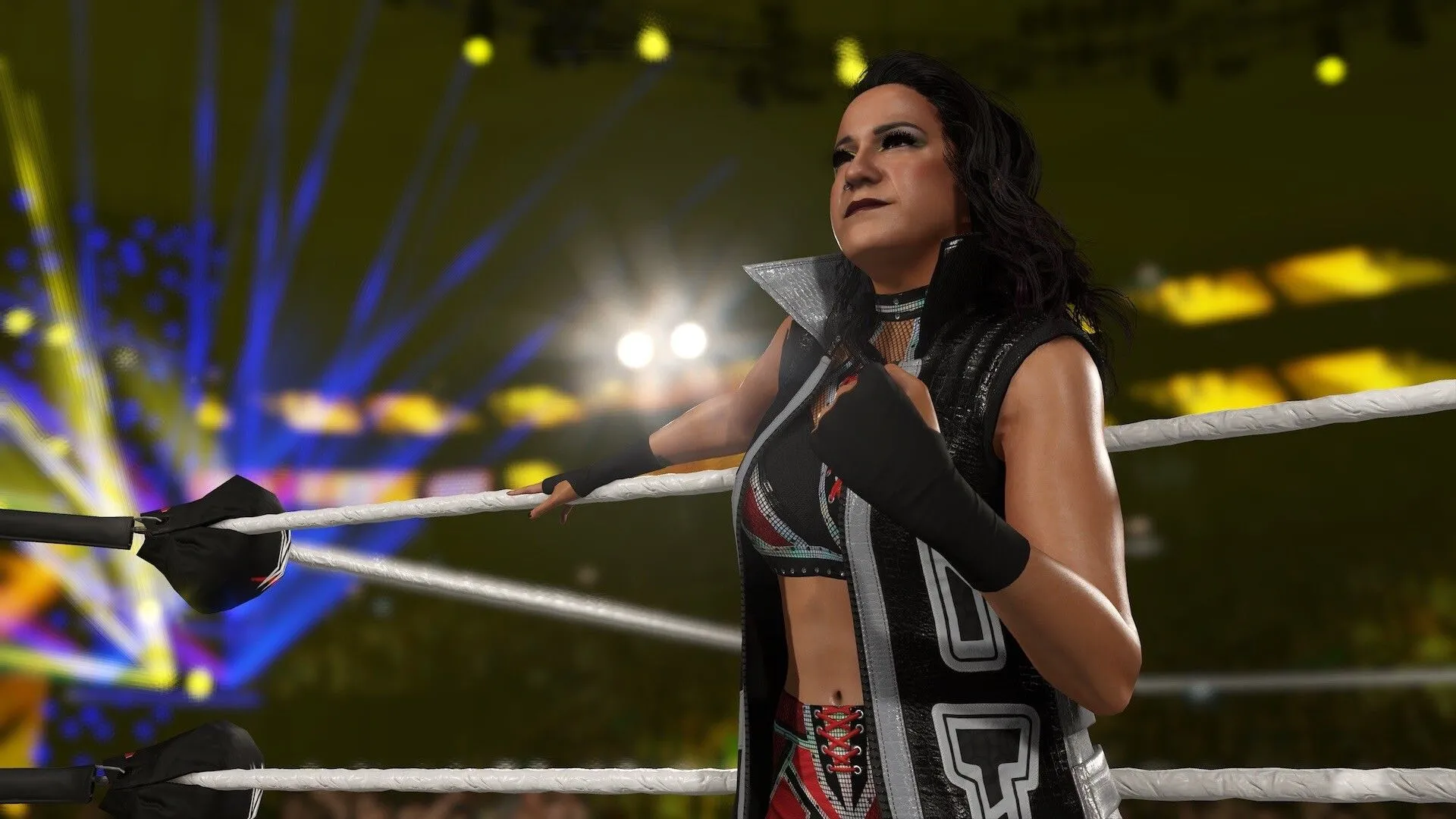 Một khoảnh khắc hành động nghẹt thở trong trận đấu WWE 2K25