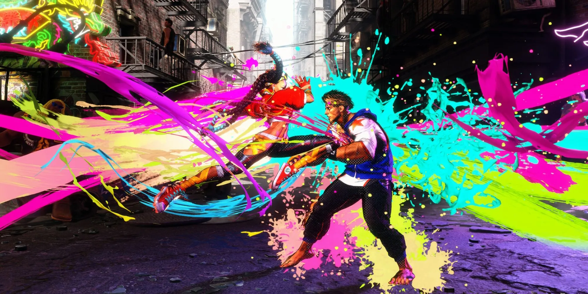 Nhân vật chiến đấu trong game đối kháng Street Fighter 6