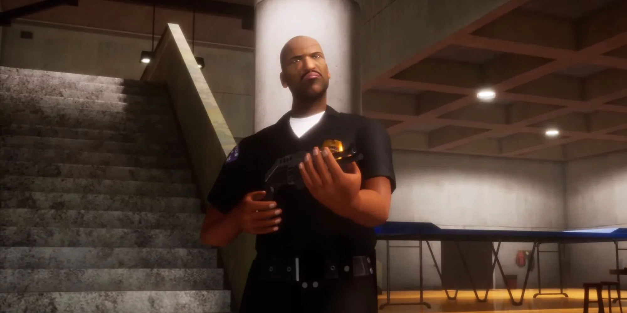 Nhân vật sĩ quan cảnh sát Frank Tenpenny do Samuel L. Jackson lồng tiếng trong GTA San Andreas