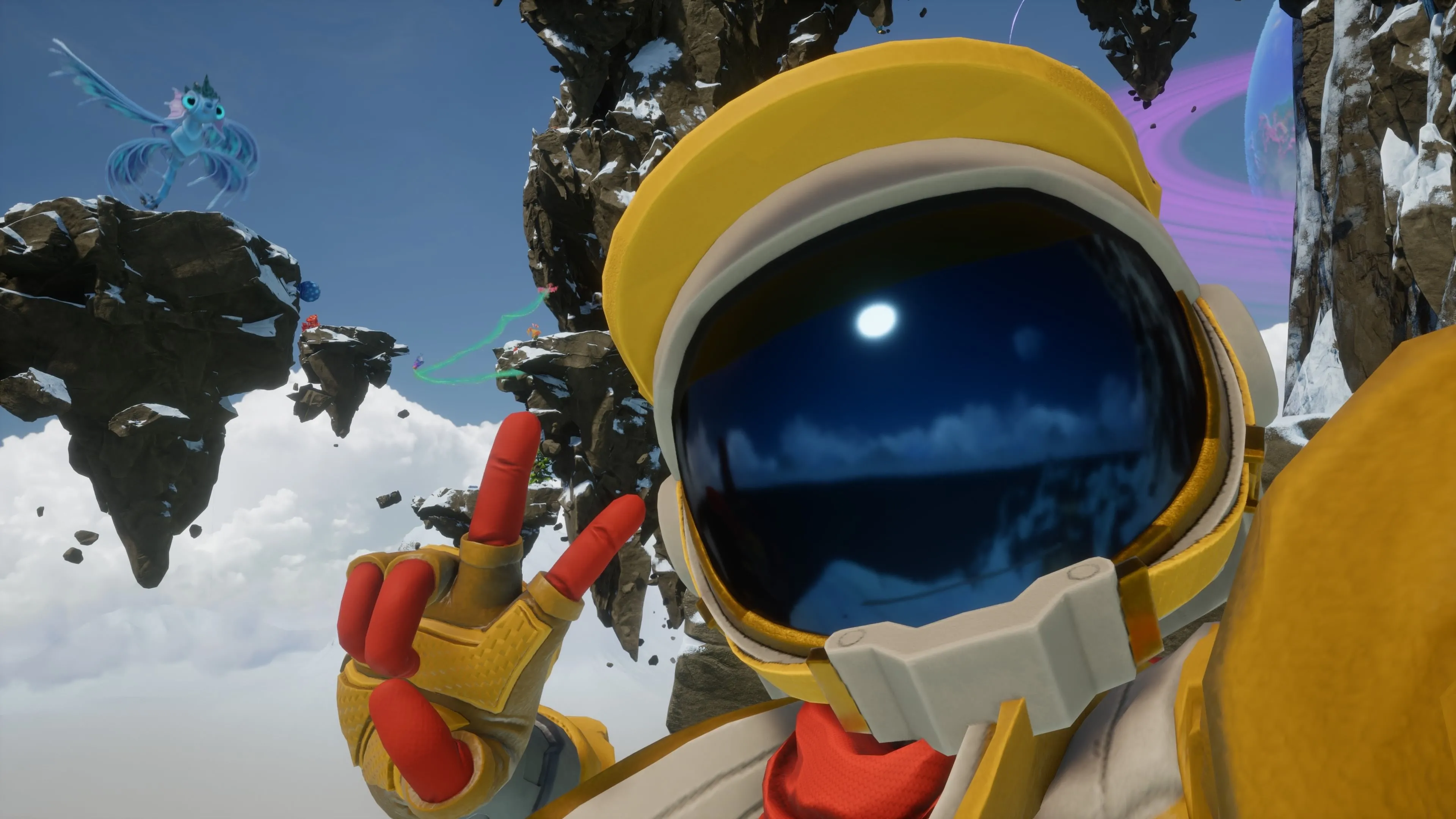 Nhân vật tự chụp ảnh selfie trong Revenge of the Savage Planet