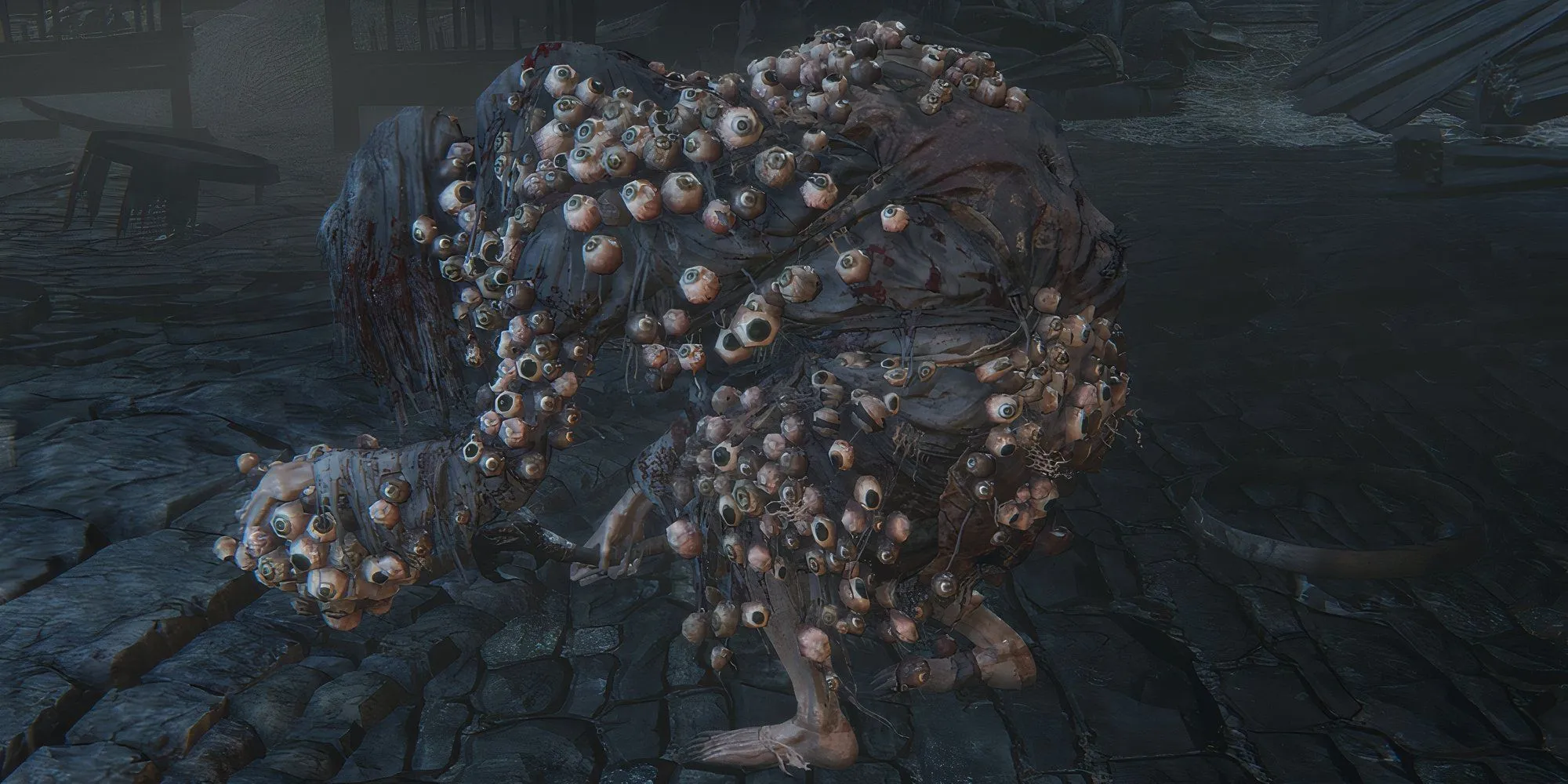 Phù Thủy Hemwick (The Witch of Hemwick) trong Bloodborne, một boss nhiều giai đoạn gây bối rối