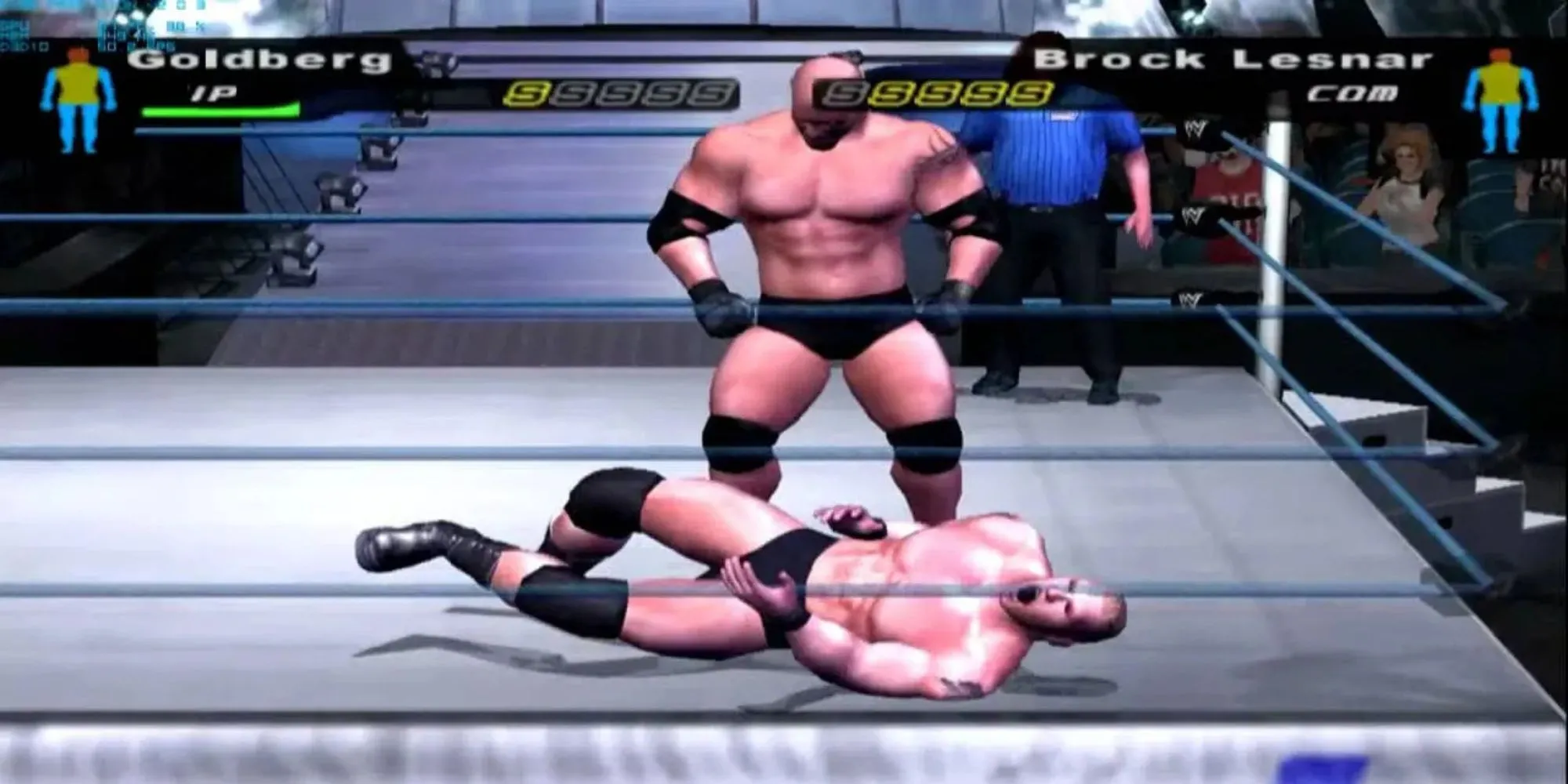 SmackDown: Here Comes The Pain, game đấu vật PS2 huyền thoại với nhiều chế độ chơi lại.