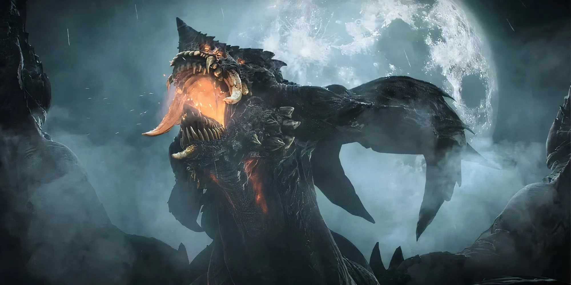 Thần Rồng (Dragon God) trong Demon's Souls, một boss mang nặng tính chiêu trò gây khó chịu