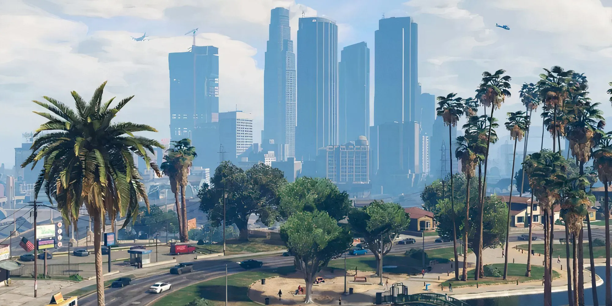 Toàn cảnh thành phố Los Santos trong Grand Theft Auto 5 chi tiết đến kinh ngạc