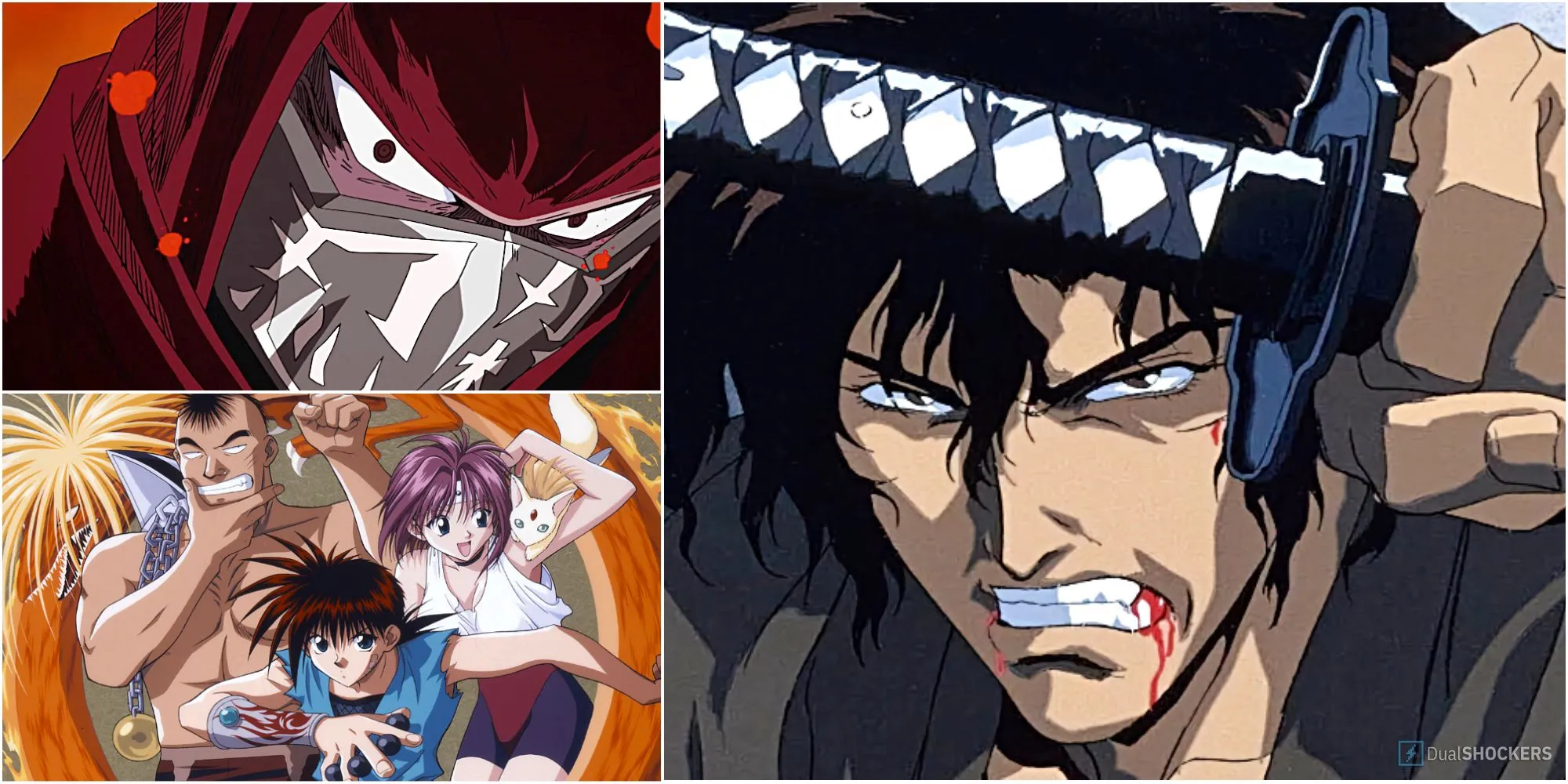 Top 10 Anime Ninja Hay Nhất, Xếp Hạng - hình ảnh nhóm ninja từ nhiều bộ anime