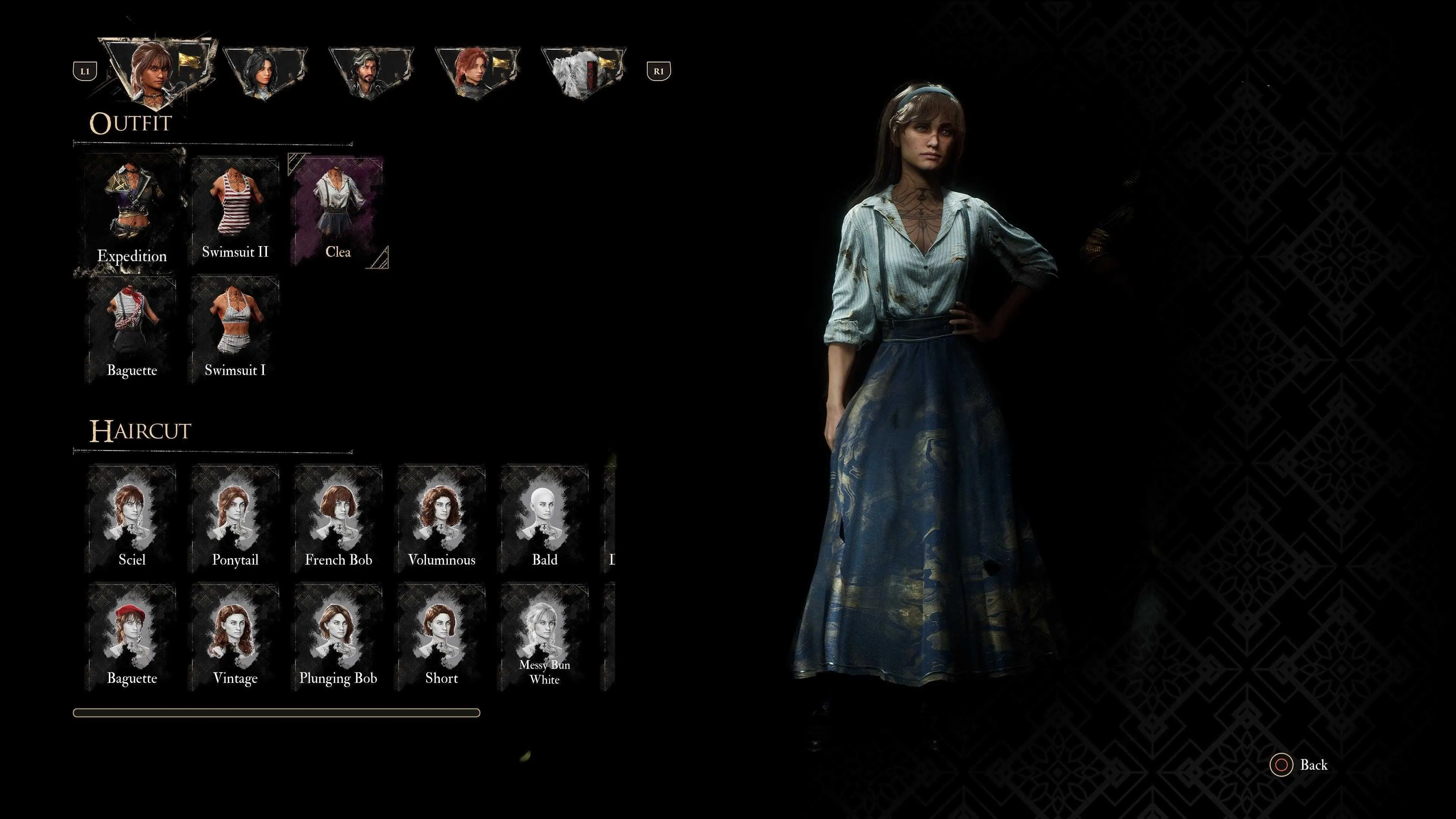 Trang phục Clea, lấy cảm hứng từ boss Clea, được mặc bởi nhân vật Sciel trong game Clair Obscur Expedition 33, thể hiện sự mạnh mẽ.
