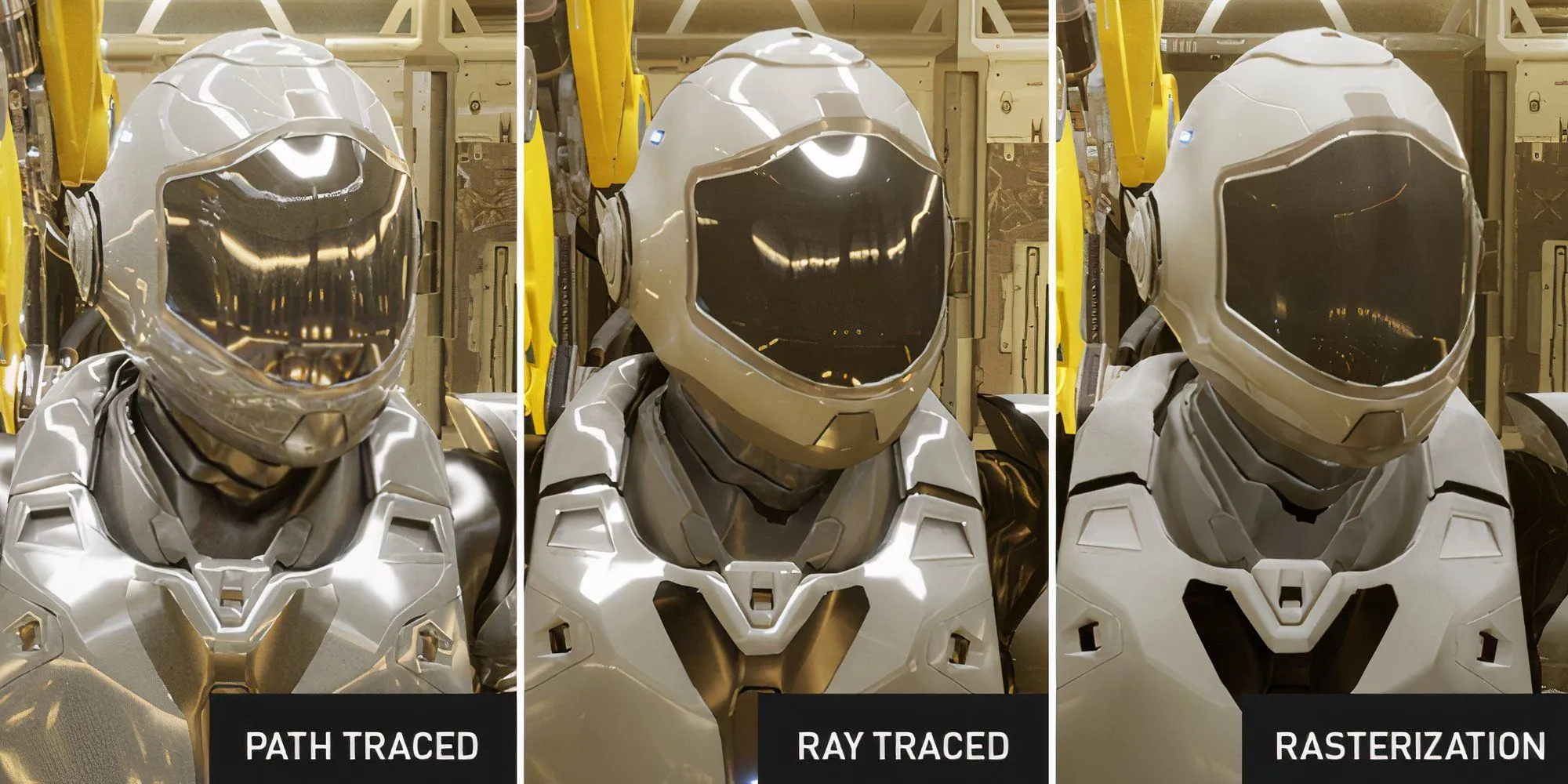 Ví dụ minh họa công nghệ Path Tracing giúp đồ họa game chân thực hơn