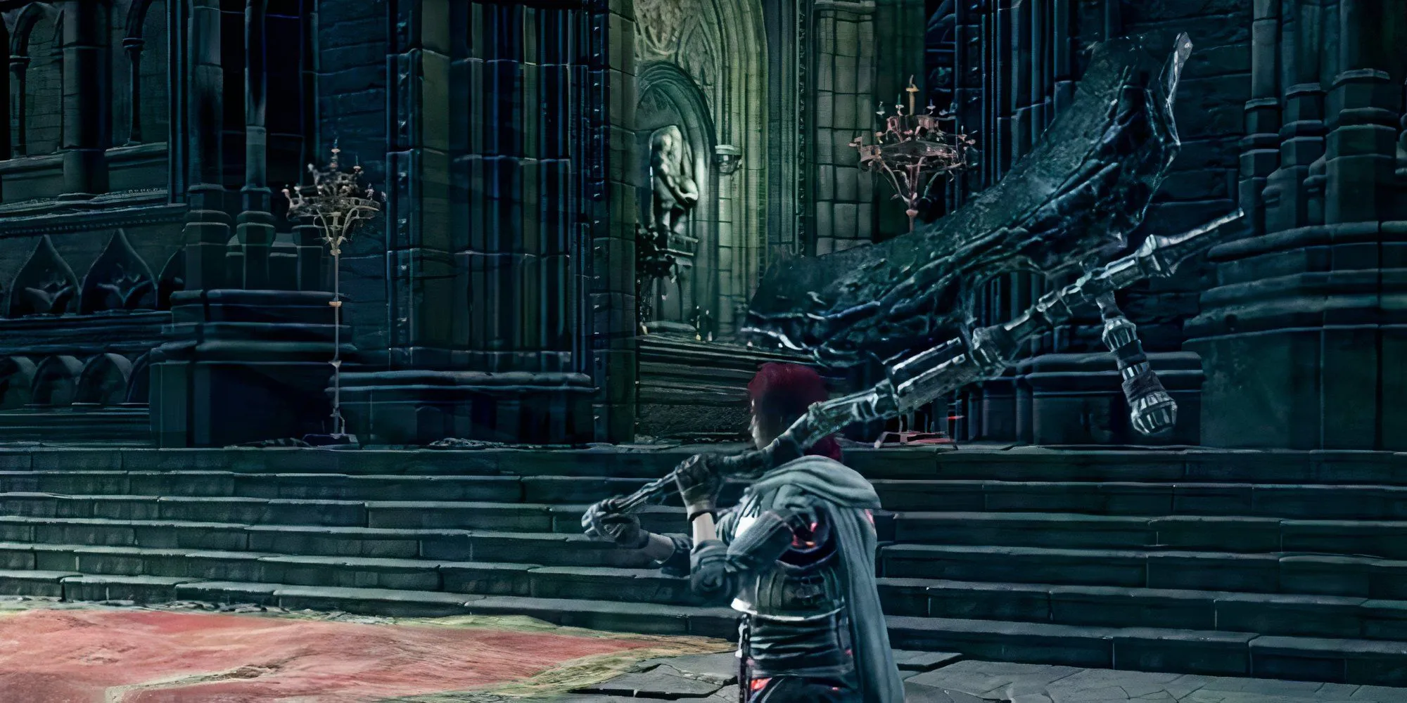 Vũ khí Dragonslayer's Greataxe trong Dark Souls 3