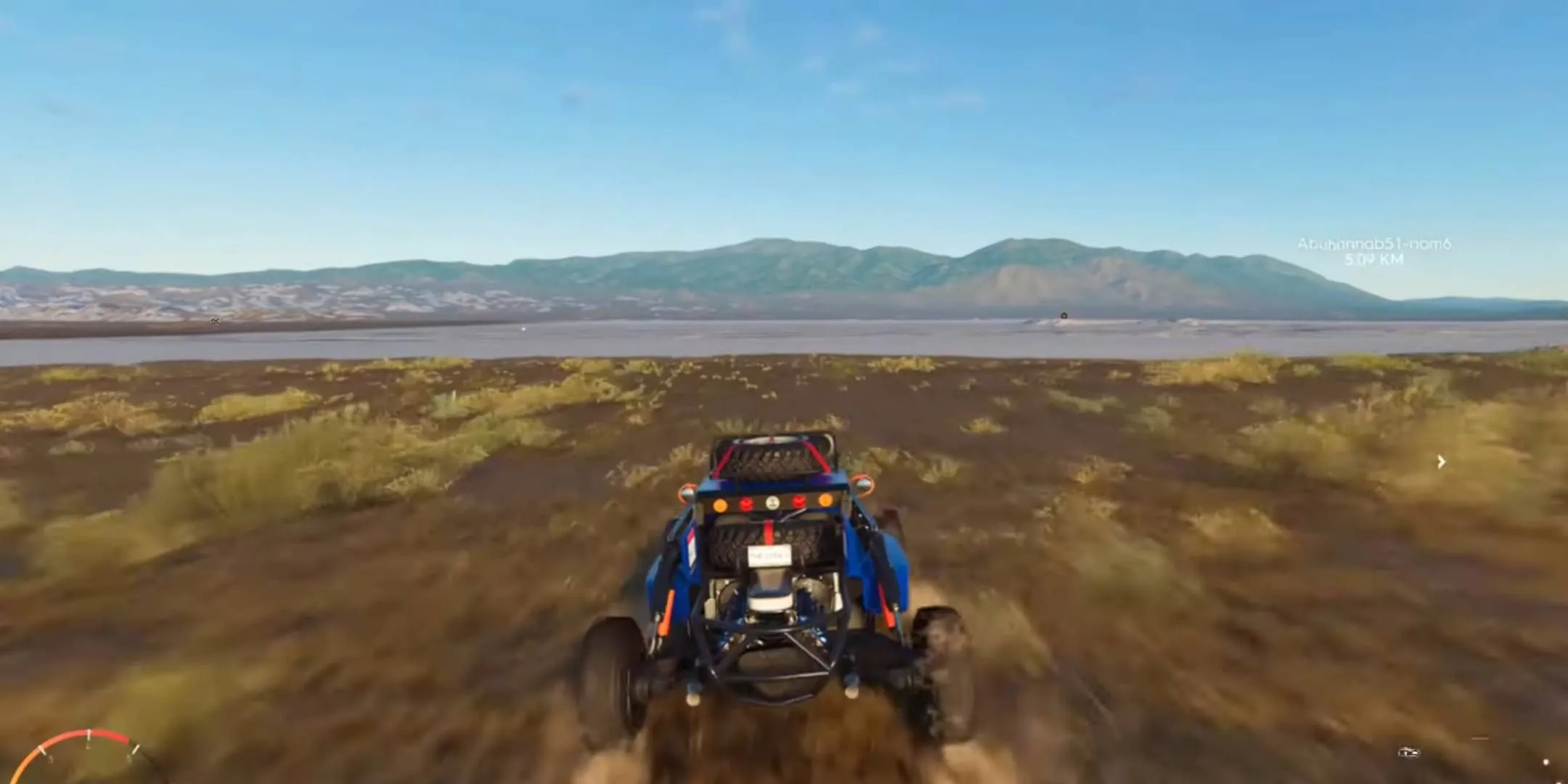Xe buggy chạy qua sa mạc trong The Crew 2
