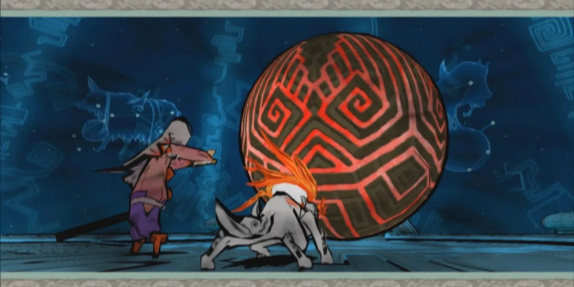 Yami, trùm cuối với năm hình dạng trong game Okami