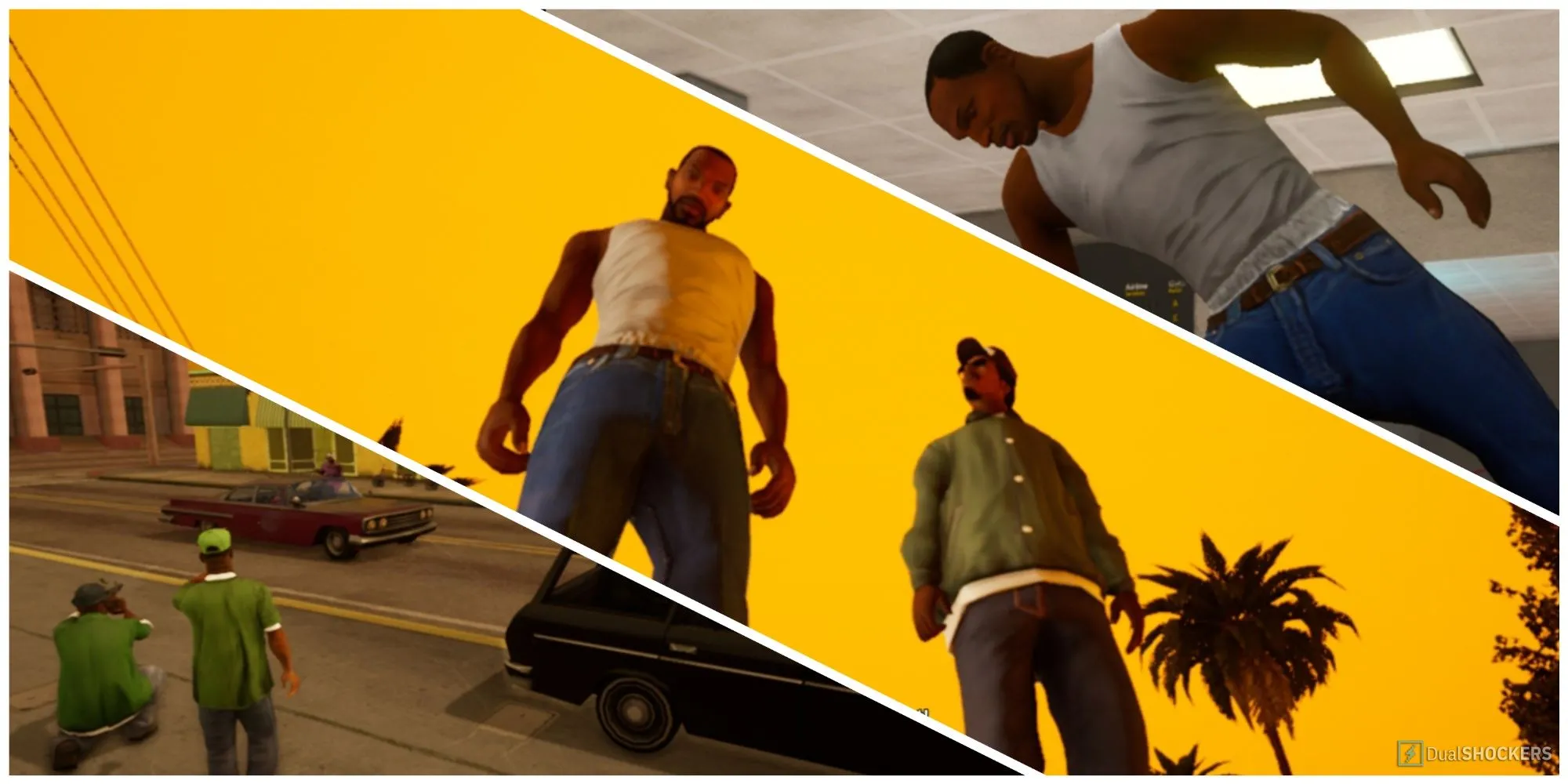 Ảnh nổi bật của Grand Theft Auto San Andreas trong phiên bản Definitive Edition sau khi được cập nhật sửa lỗi