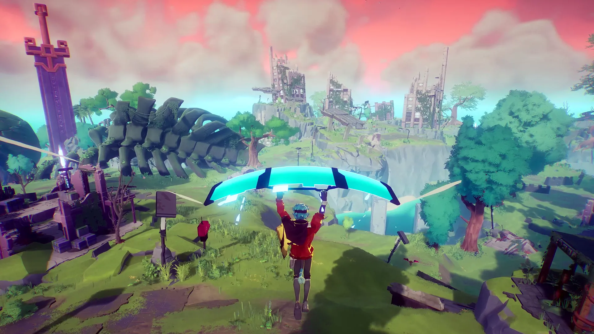 Ảnh screenshot gameplay của Hyper Light Breaker Early Access