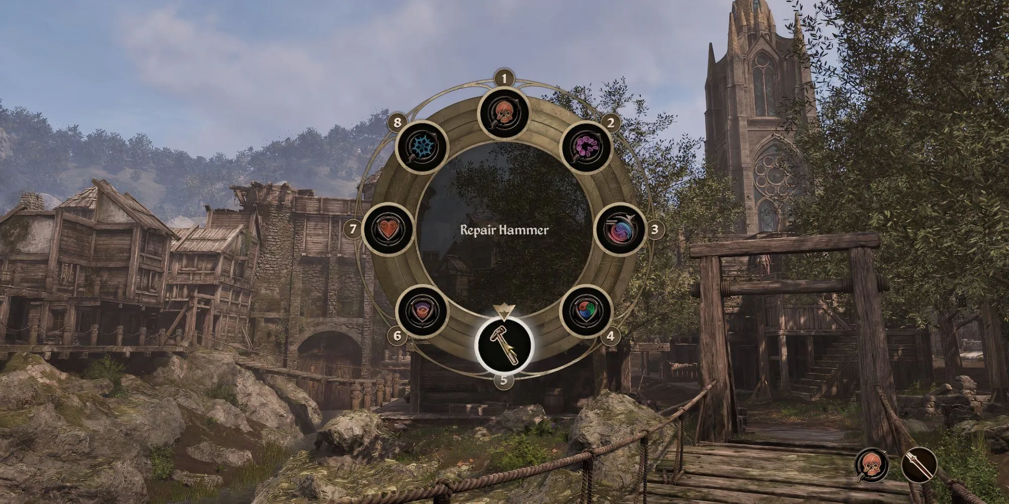 Búa sửa chữa - vật phẩm cần thiết để sửa đồ trong Oblivion Remastered