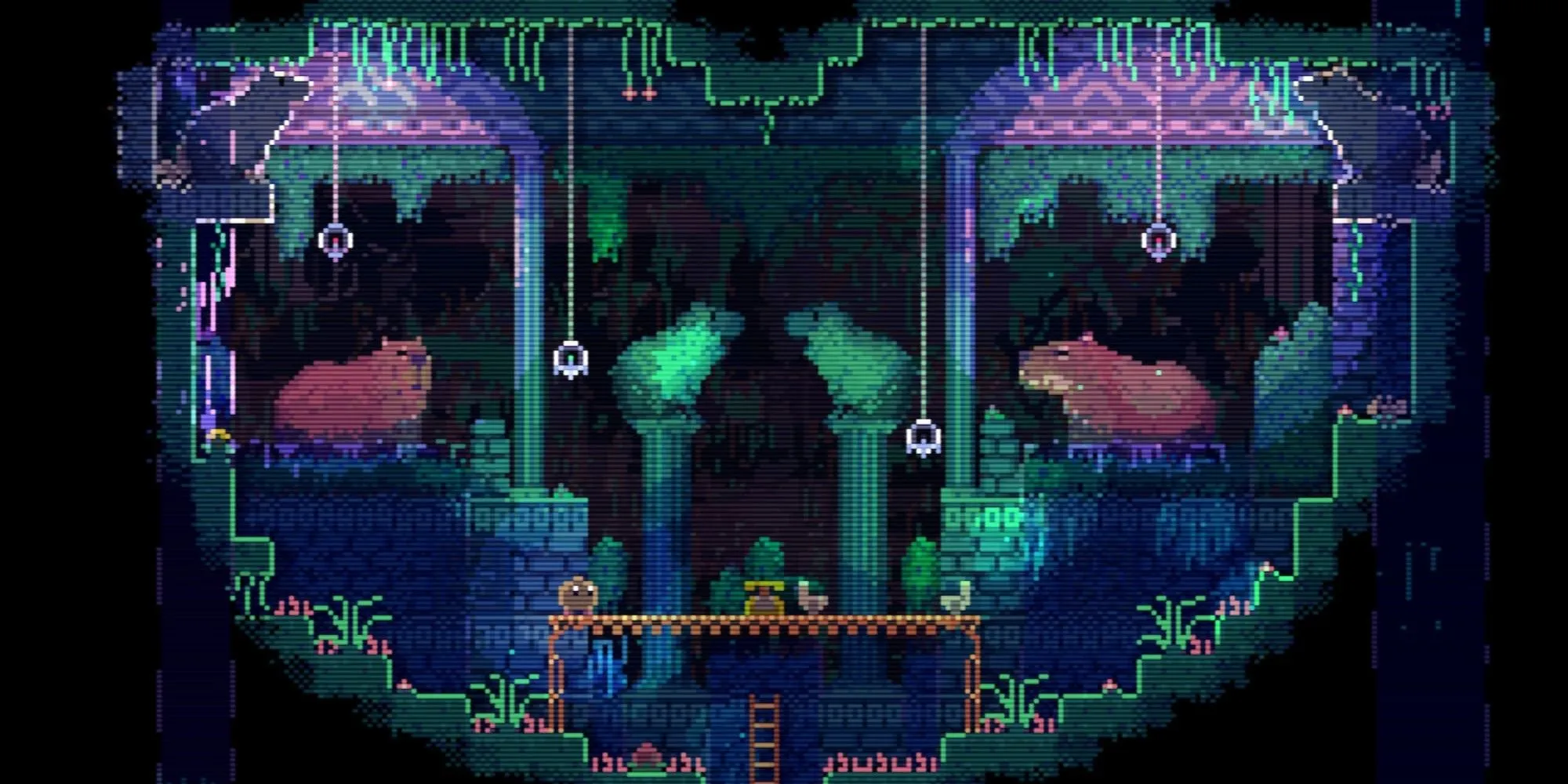 Hầm ngục Capybara Heart trong game Animal Well