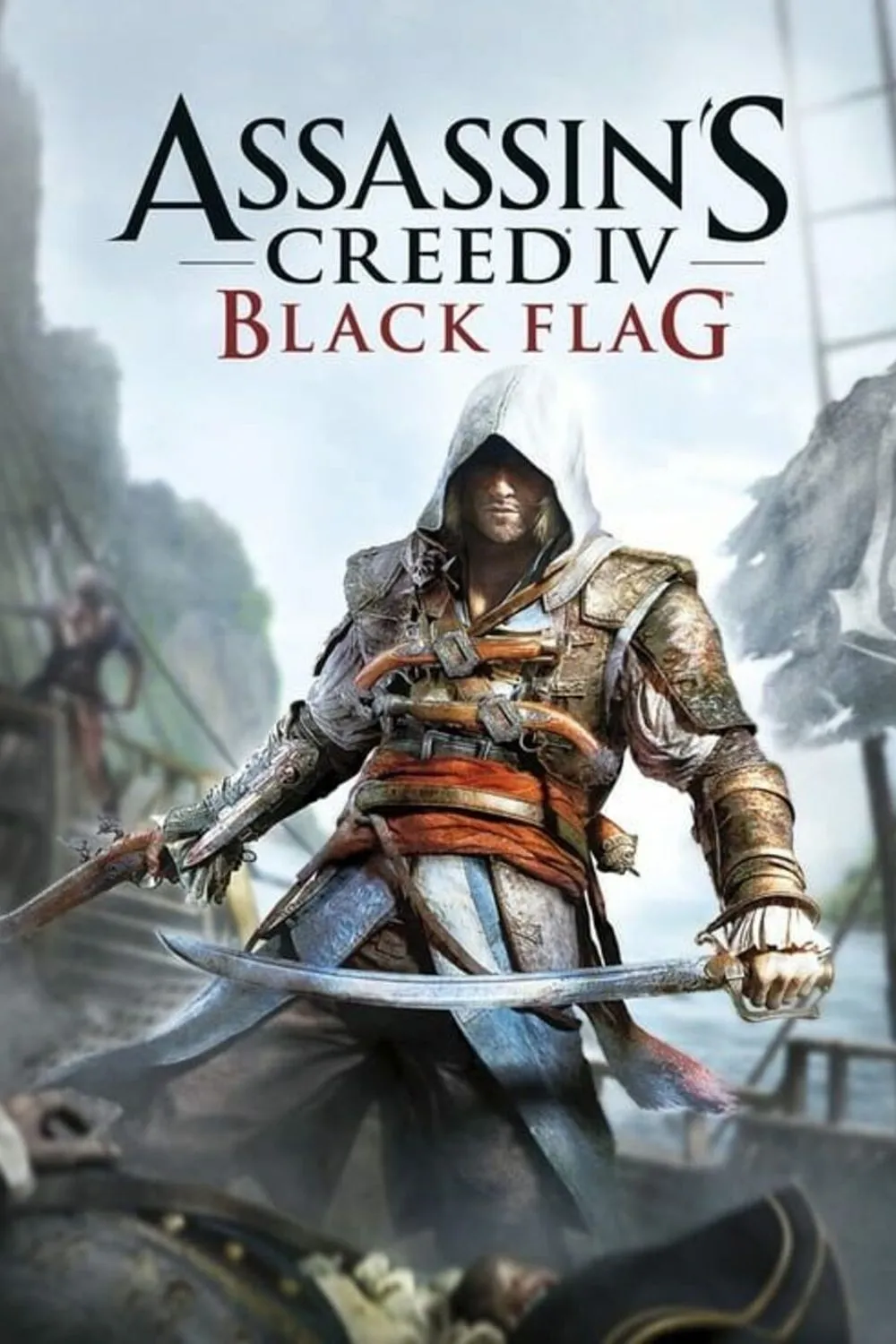 Hình ảnh chủ đạo của game Assassin's Creed 4: Black Flag.