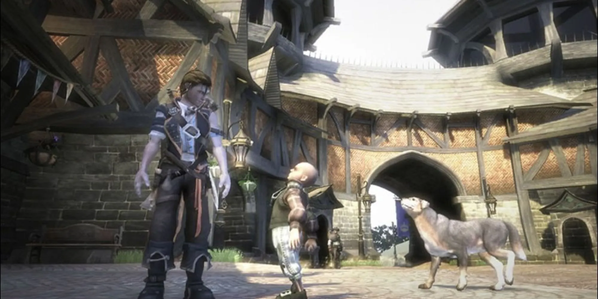Hình ảnh nhân vật chính trong Fable 2 khám phá thế giới Albion