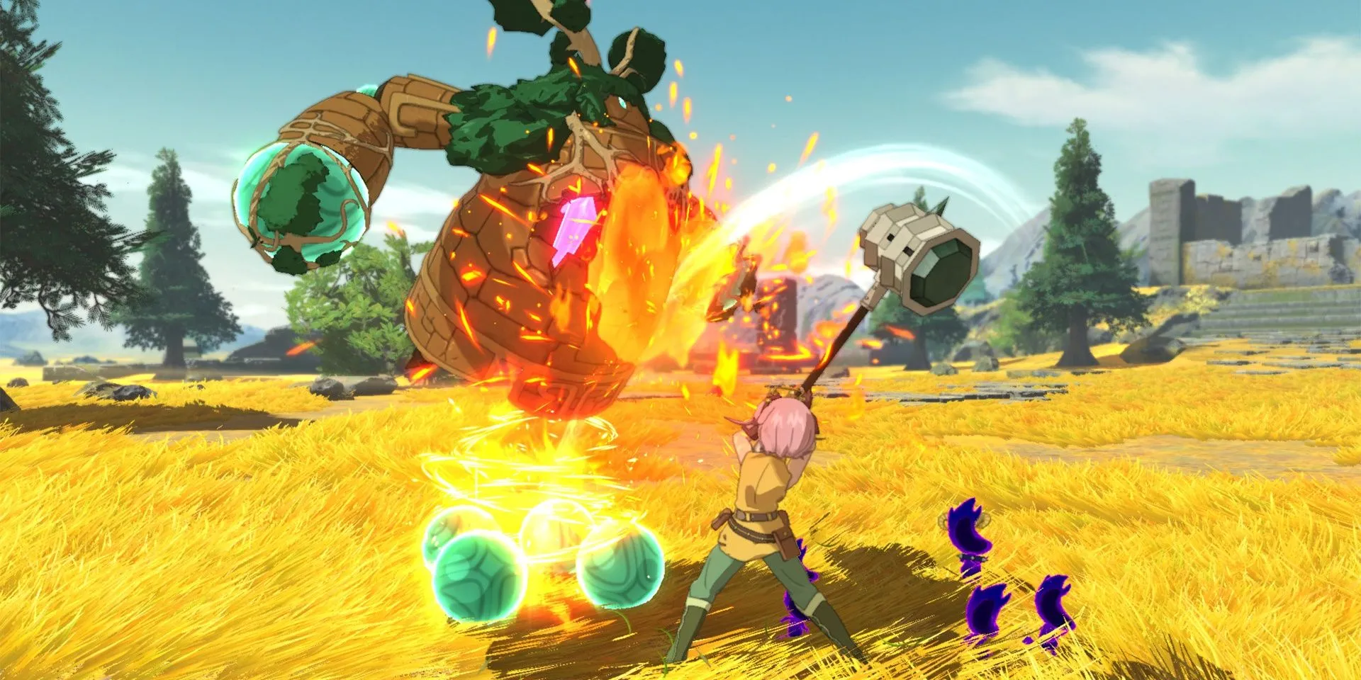 Lối chơi chiến đấu thời gian thực trong game Ni No Kuni 2 Revenant Kingdom