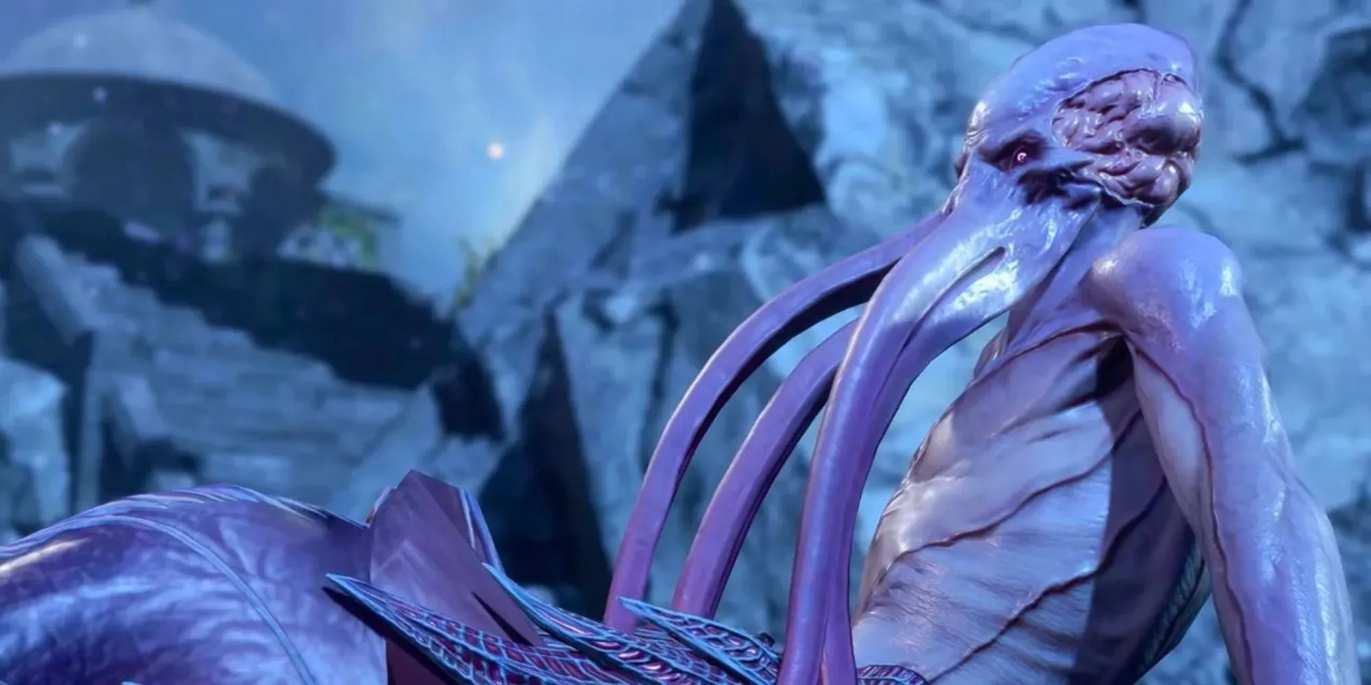 Nhân vật The Emperor, một Mindflayer, trong game Baldur's Gate 3