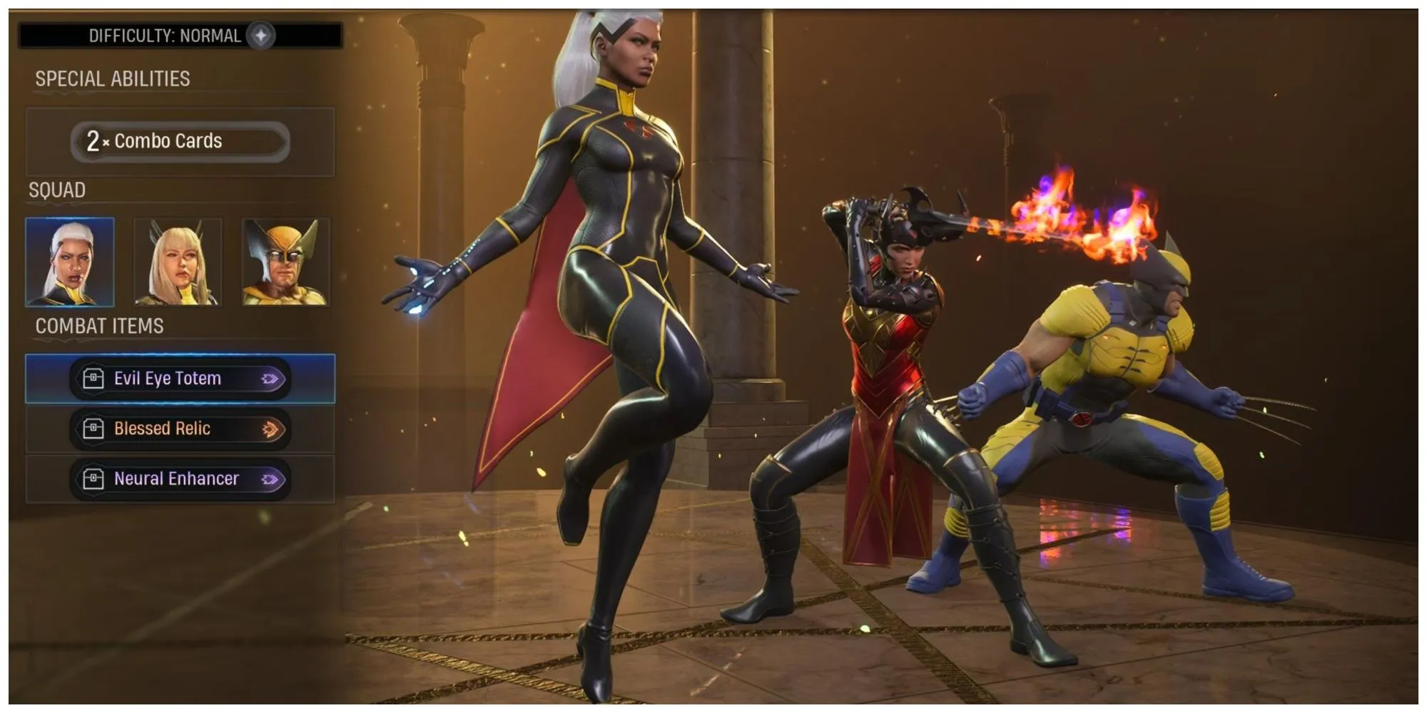Tạo hình một số nhân vật Marvel trong game chiến thuật Marvel's Midnight Suns