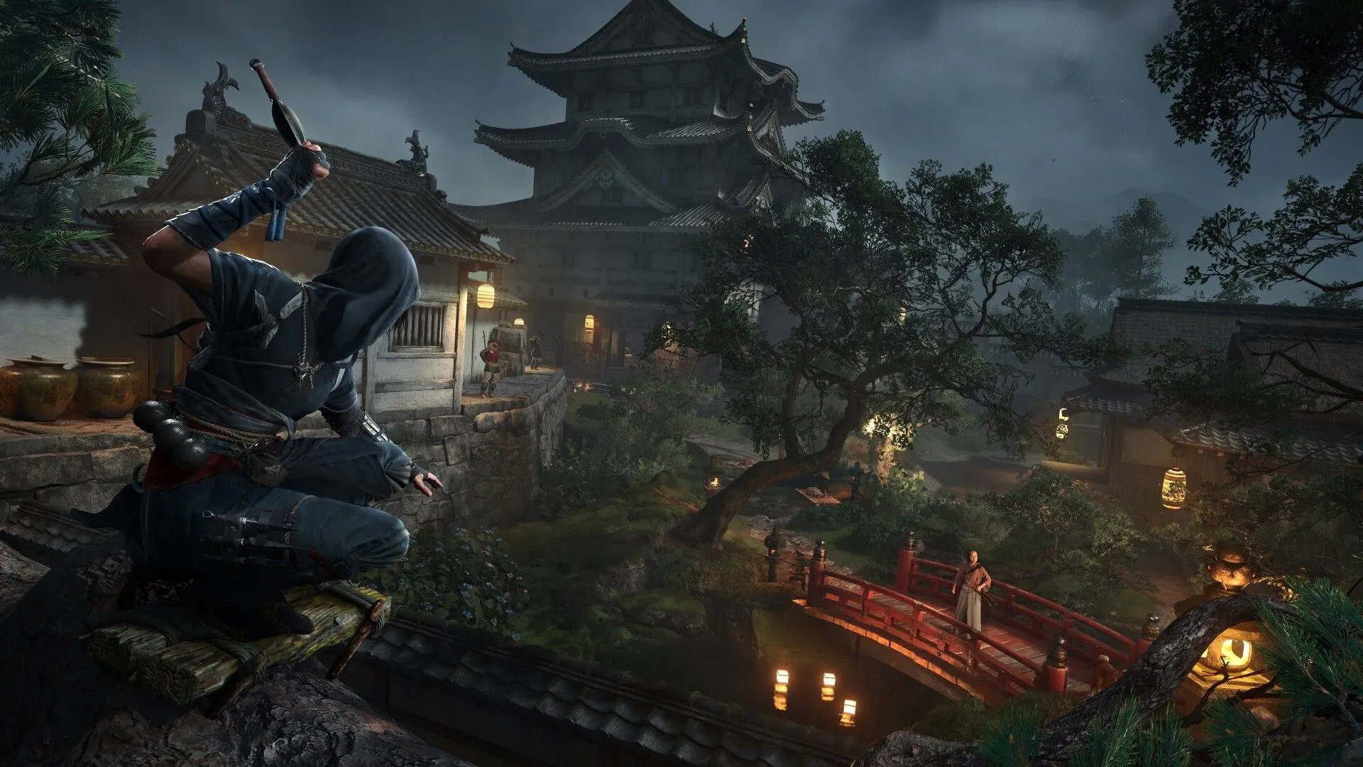 Yasuke giao chiến dữ dội với kẻ địch trong Assassin's Creed Shadows