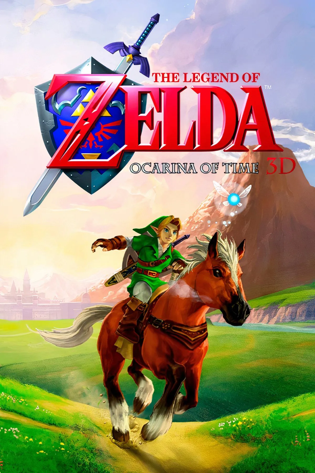 Ảnh bìa trang tag của The Legend of Zelda: Ocarina of Time 3D, ảnh collage