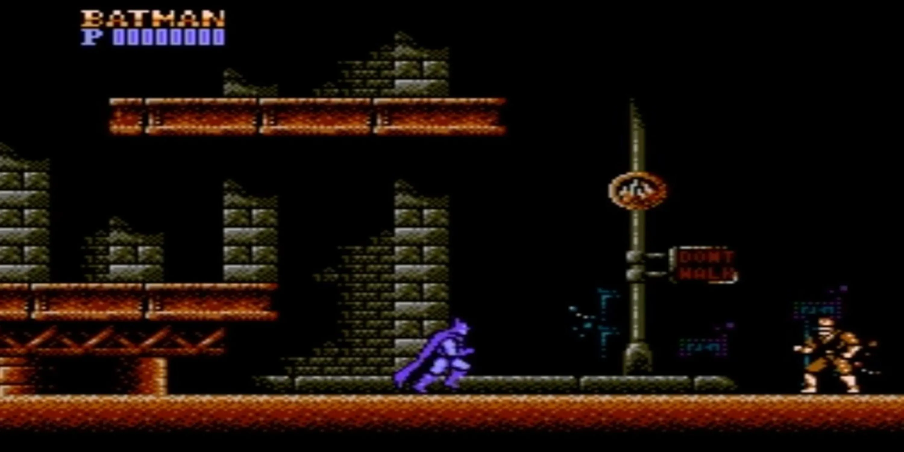 Batman đối mặt kẻ thù trên đường phố Gotham trong Batman The Video Game