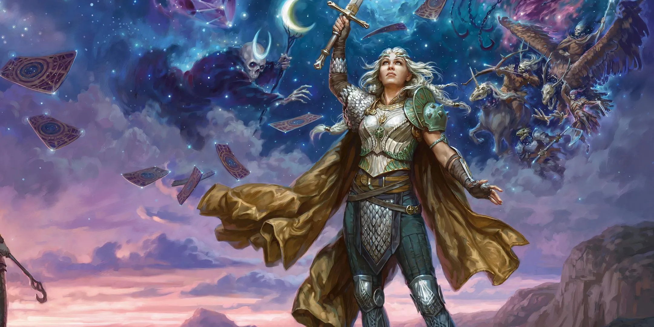 Bìa sách Book of Many Things D&D với hình ảnh biểu tượng